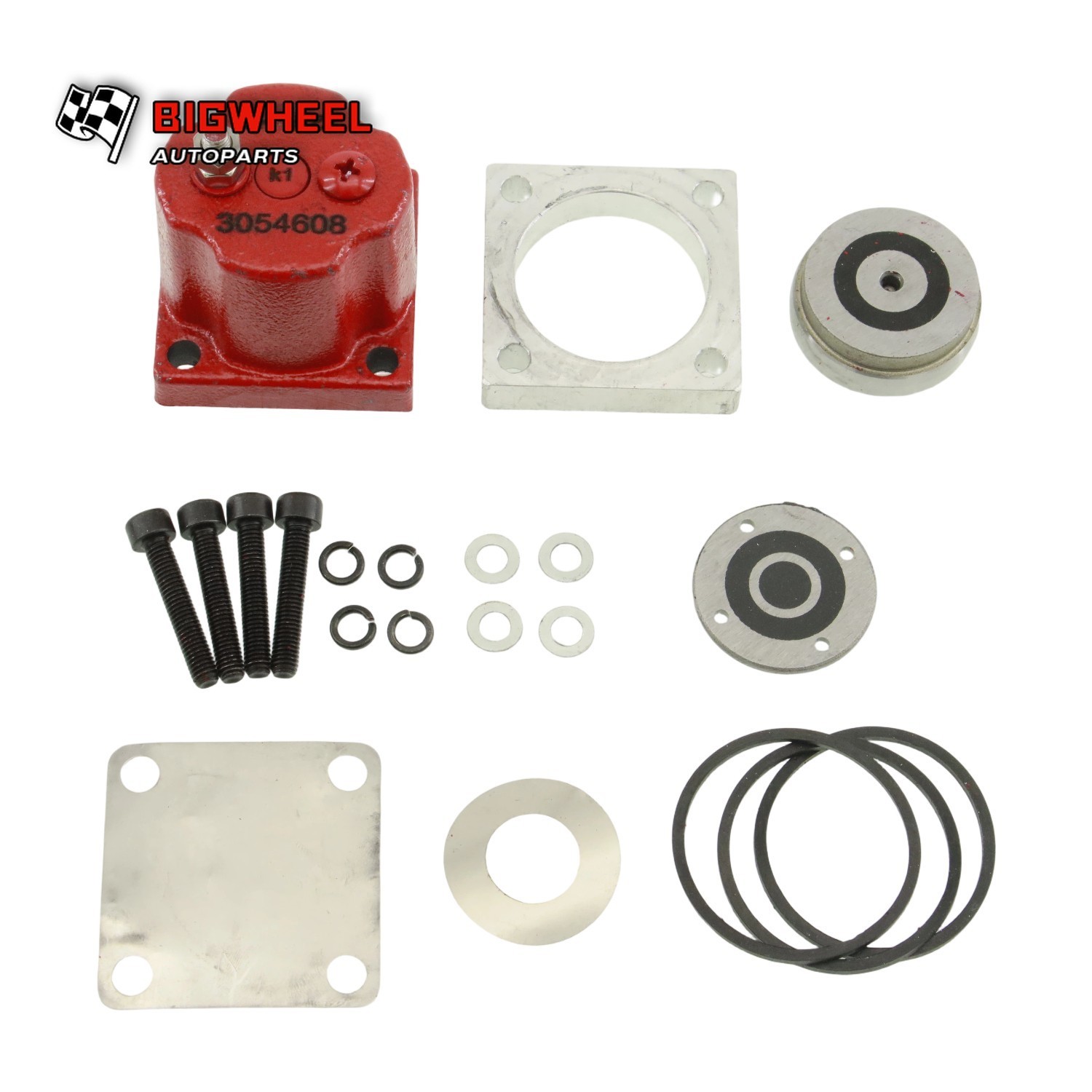 US 180204 209940 3054608 NEW OEM Fuel Shutoff Valve Set for Cummins N14 Solenoid