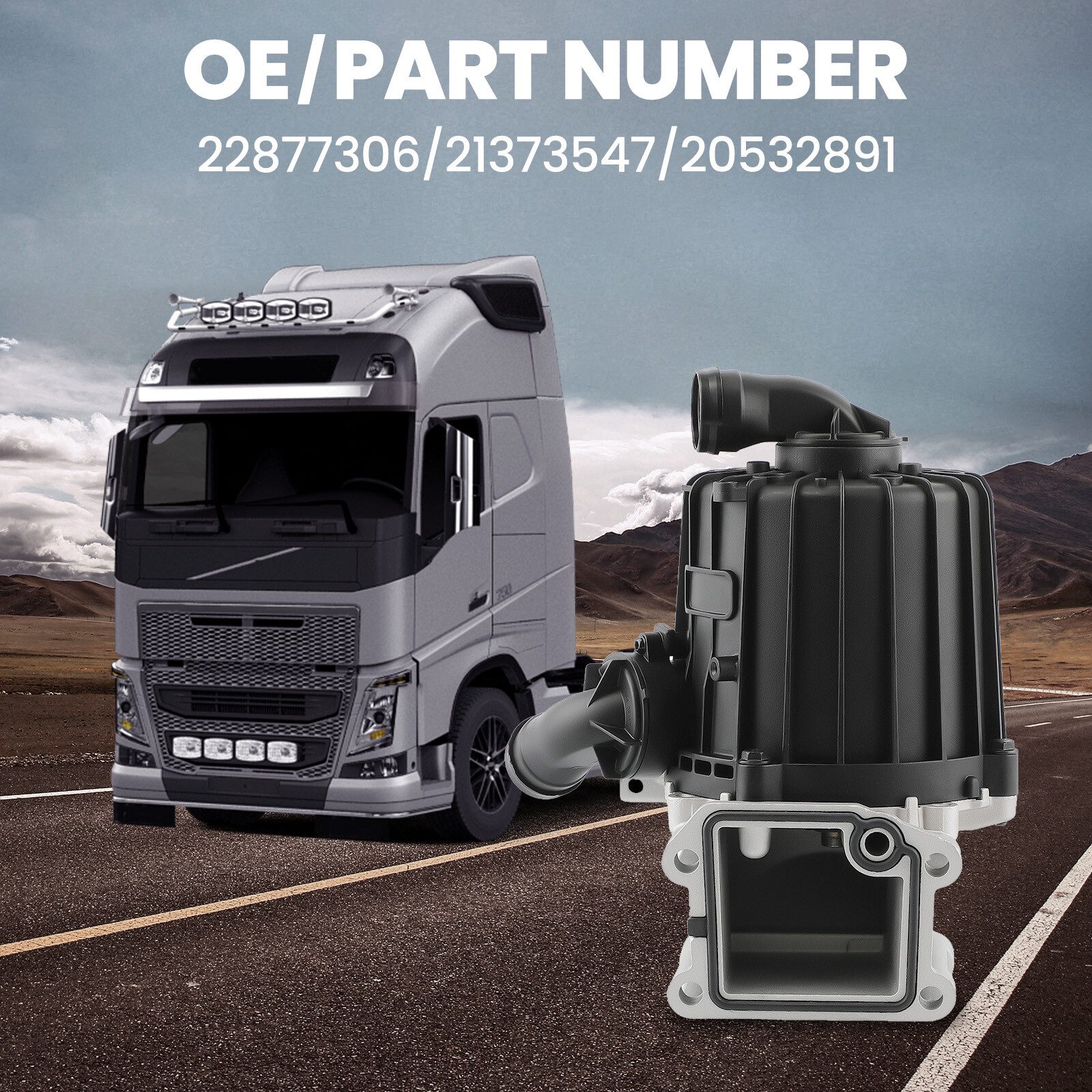 Oil Separator W/ Gasket For Volvo D13 22877306 21373547 20532891 Truck New