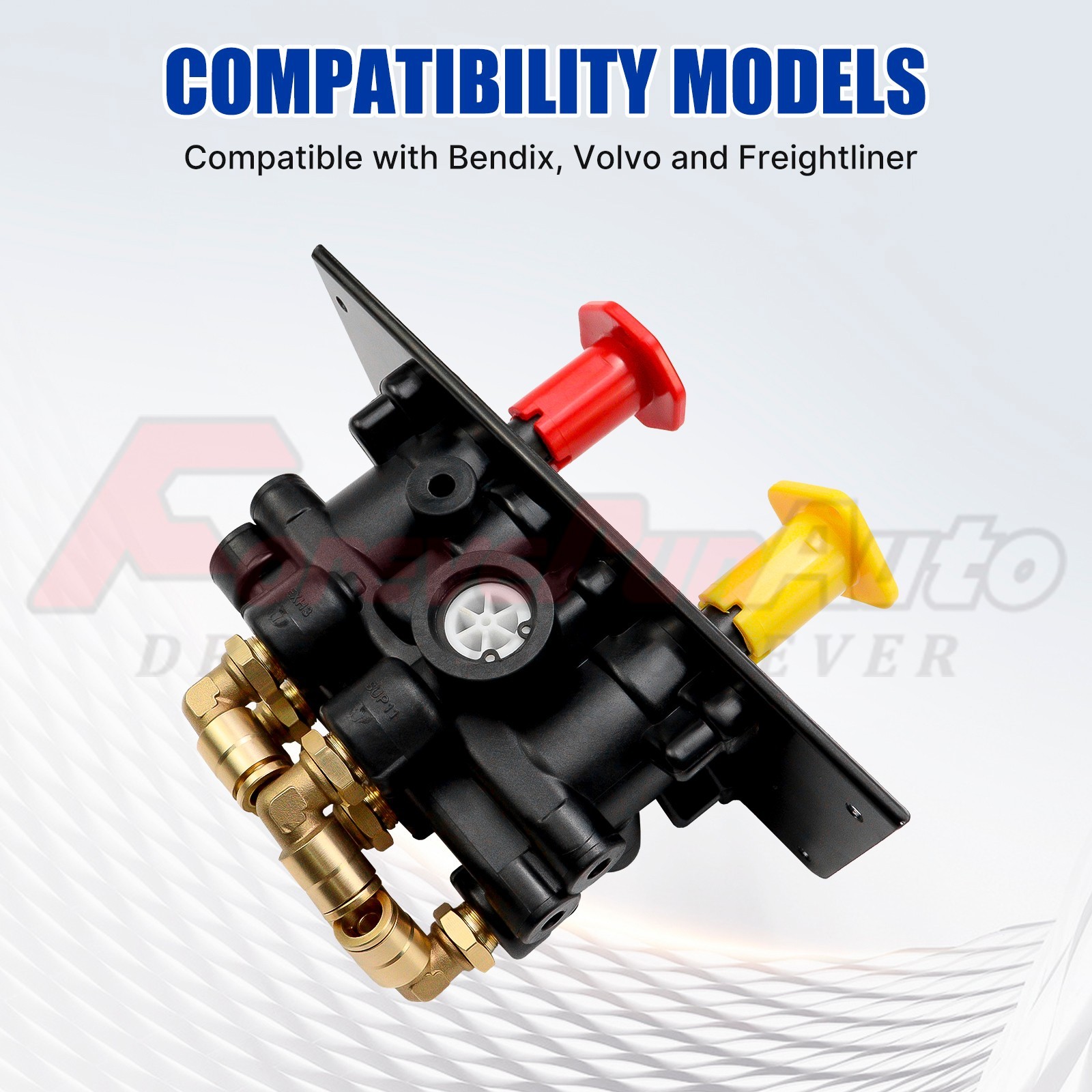 MV3 Type Dash Control Brake Valve 801631 BW5013293 for Bendix Freightliner Volvo