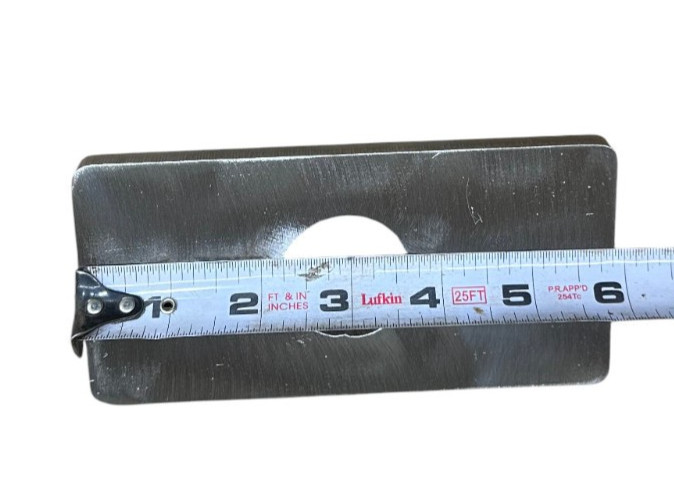 Banjo Eye Weld On Two Slot Straight 3/8 Chain Truck Trailer 3×6