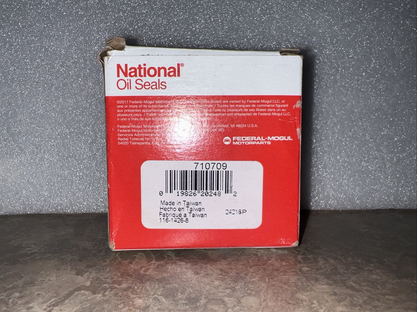 National Federal Mogul 710709 Seal