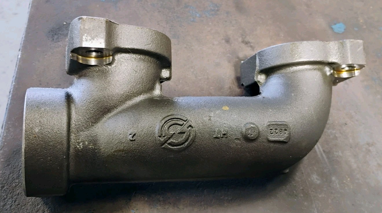23511222 Genuine Detroit Diesel Exhaust Manifold End NOS