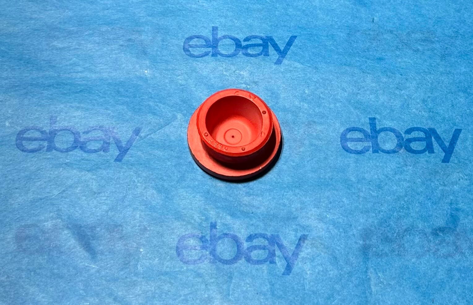 359-5990 / 3595990 Genuine Stemco 1-1/8 Inch Red Hub Cap Plug – New