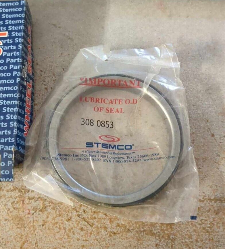 308-0853 STEMCO GUARDIAN HUB OIL WHEEL SEAL FRONT AXLE New Old Stock