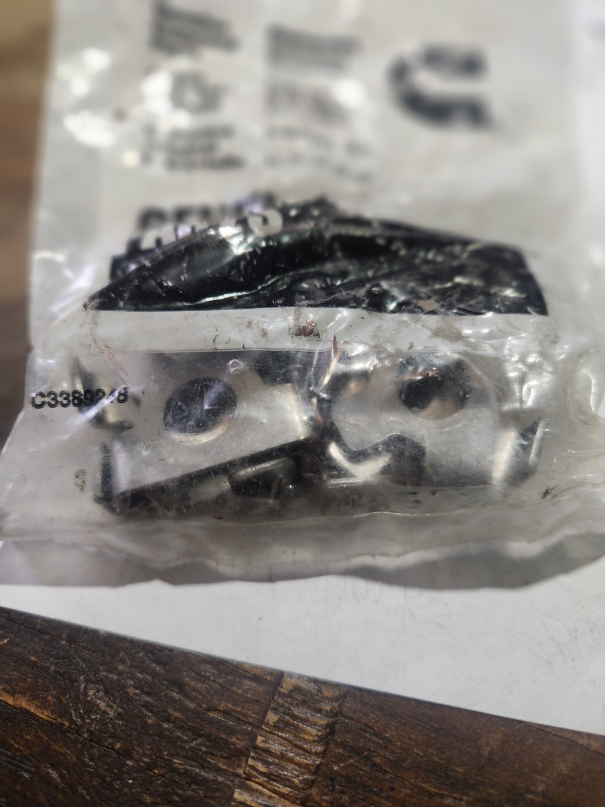 Qty 11** OEM Cummins 3914708 Lock Plate 8.3L C Engines