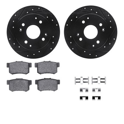 Disc Brake Kit-EX, Coupe DFC 8512-59021 fits 92-95 Honda Accord