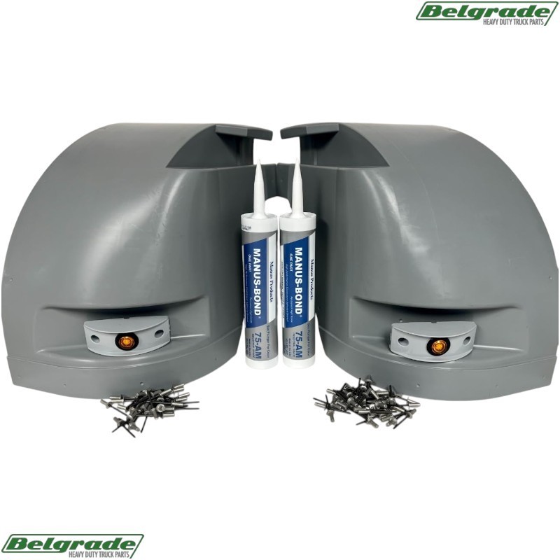 Complete Corner Cap Kit Replaces Supreme Truck Body 116404/116405 – Aftermarket