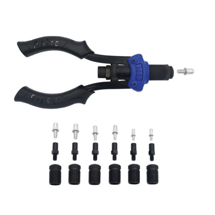 Astro Pneumatic 1455 Hand Rivet Stud Setter Kit Metric & Sae With Rivet Studs