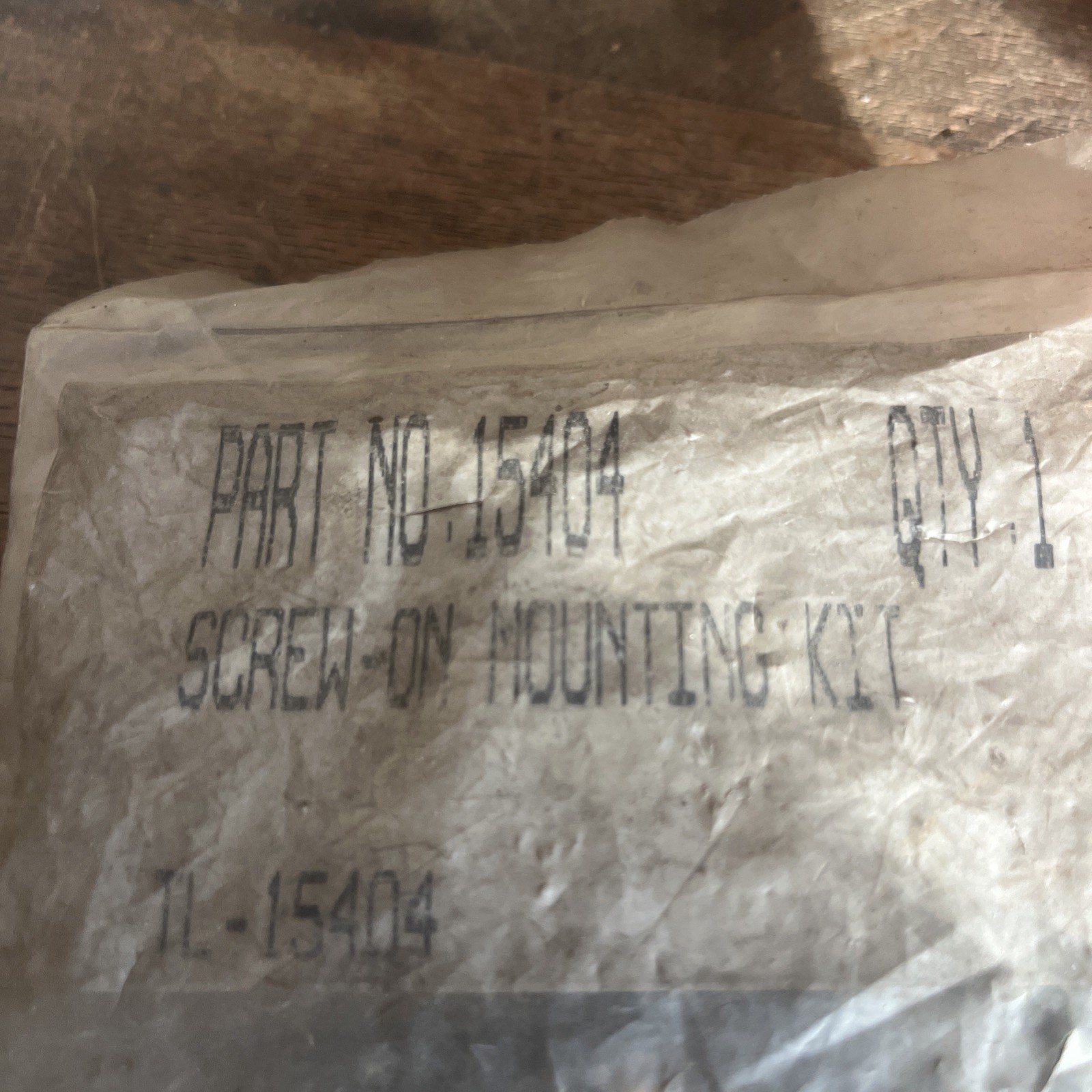 NOS Truck-Lite 15404 Series 15 Bracket Mount Kit for Rectangular Lights