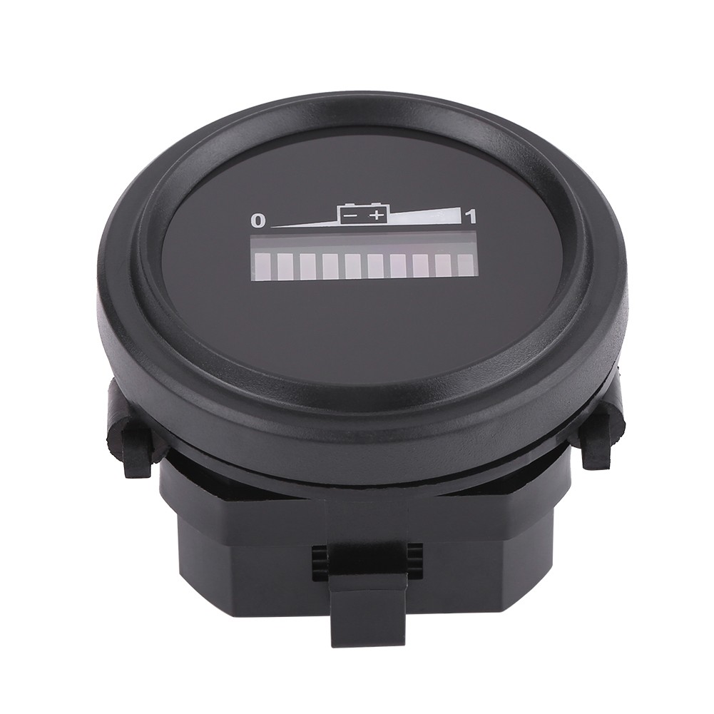12V/24V/36V/48V/72V LED Digital Battery Indicator Meter Gauge For Cart