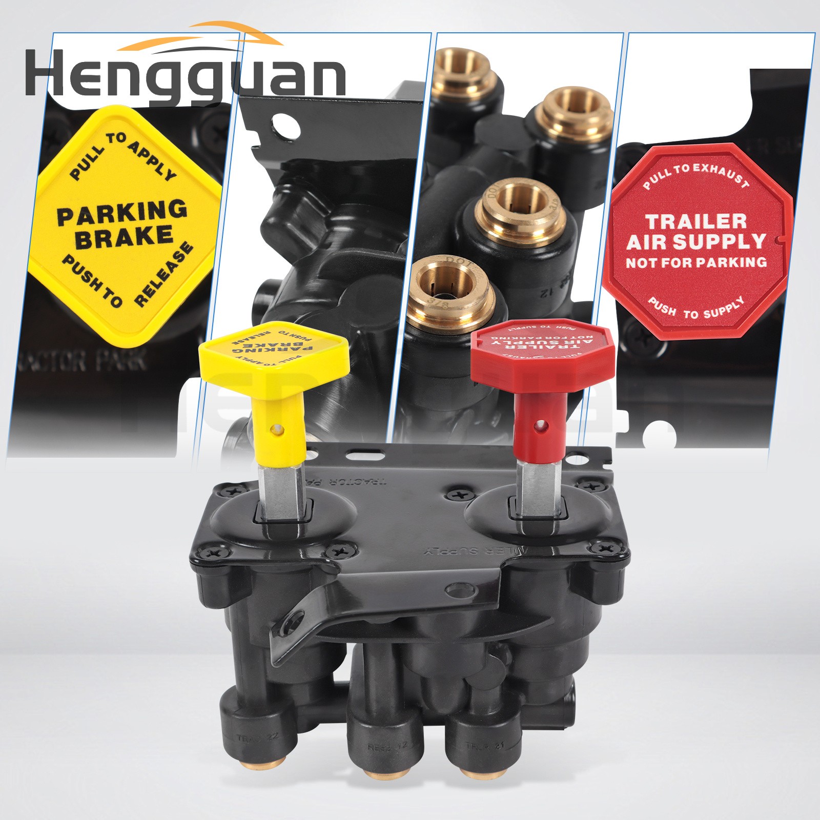 Dash Air Brake Control Valve MV3 For Haldex Volvo 20560009 Keene Truck KN20619