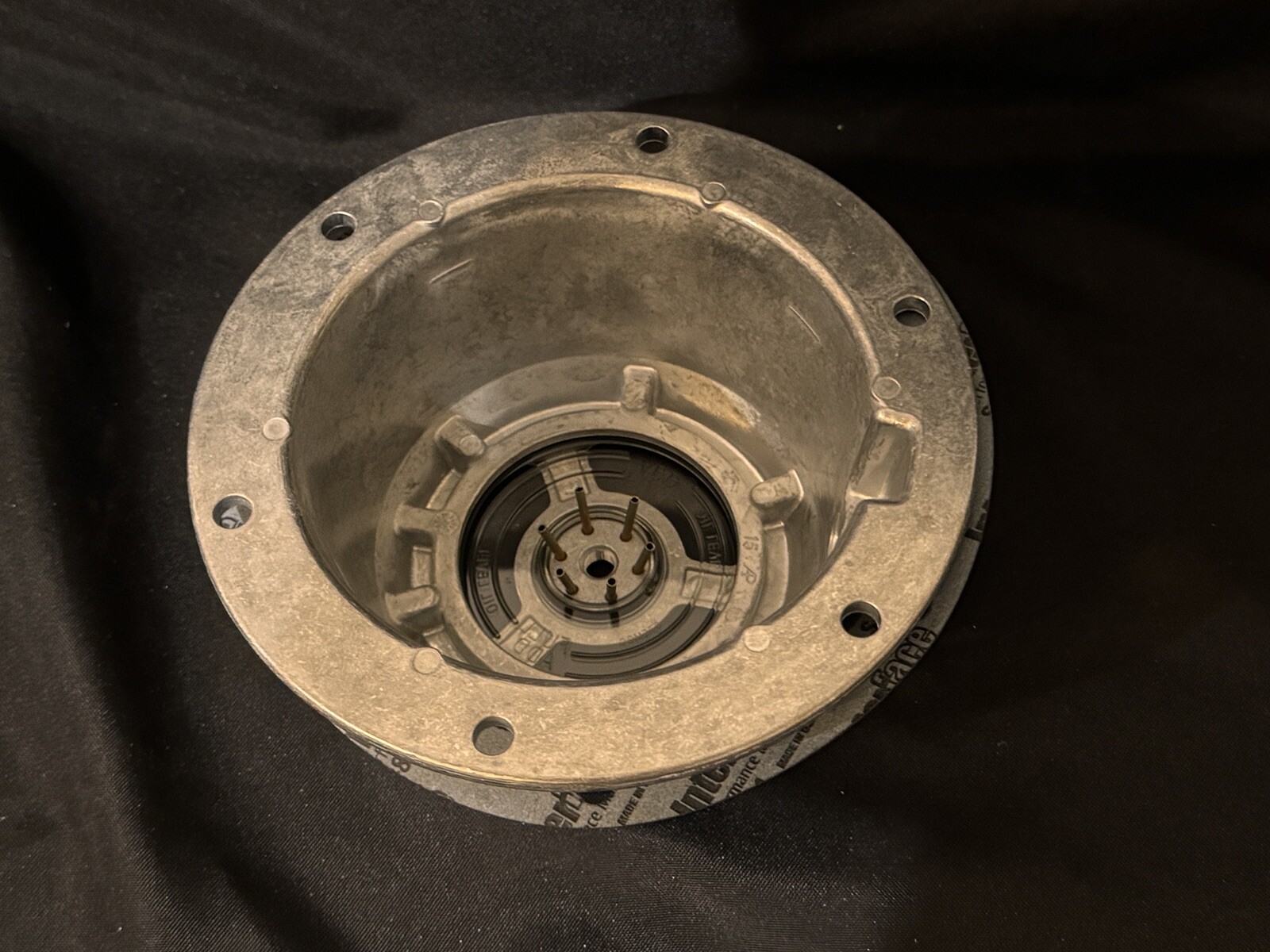 Stemco Genuine OEM 343-4372 Hub Cap w/ Pipe Plug