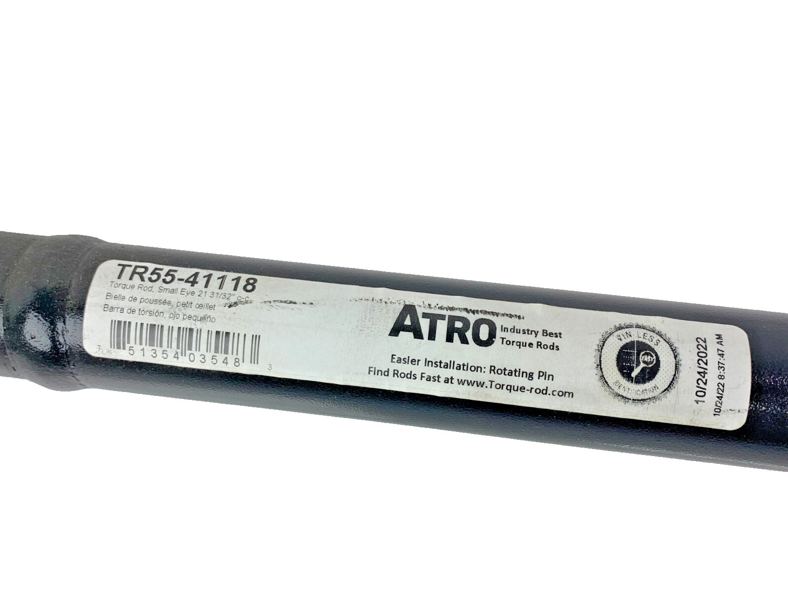 Atro TR5541118 Torque Rod Dog Bone Small Eye 21-31/32 Center to Center