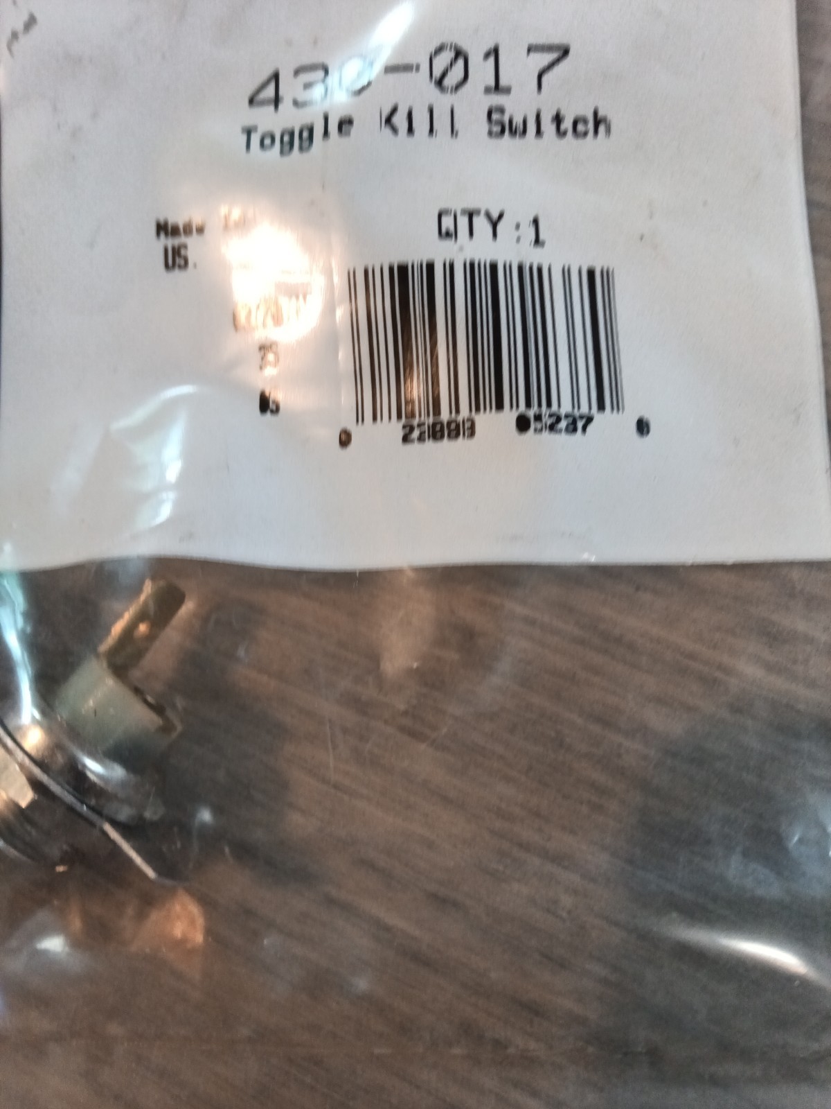Stens Toggle Kill Switch / 430-017
