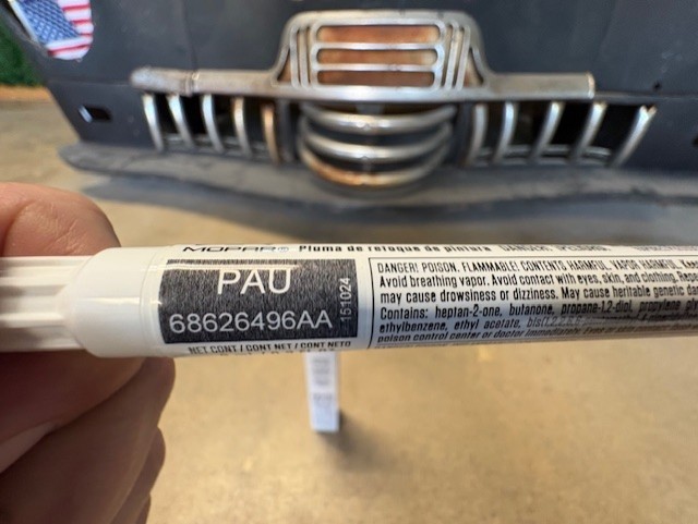 (10) 68626496aa New Genuine Mopar Touchup Paint Pen Stick Brush Granite Crystal