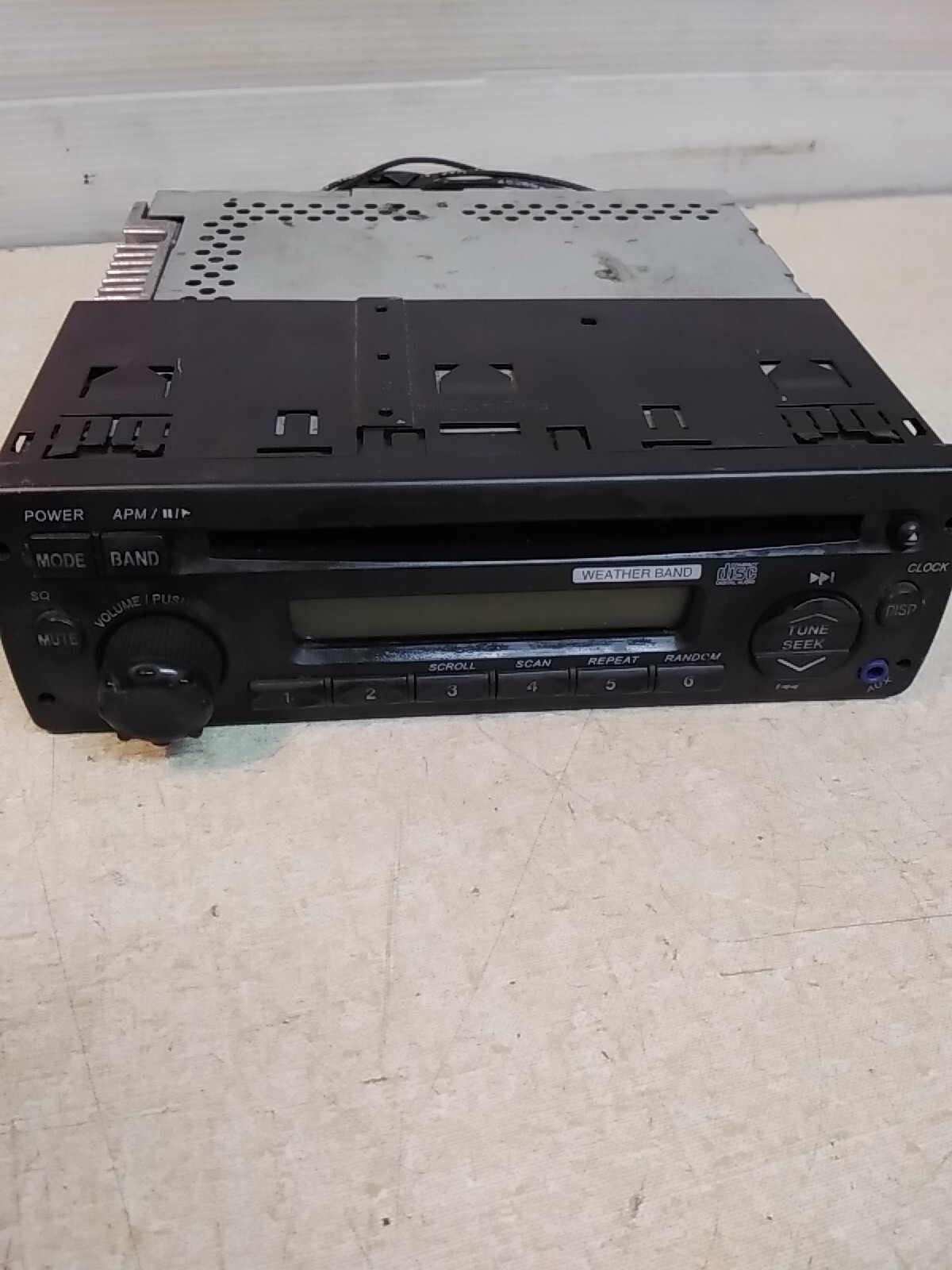 Pana Pacific AM/FM/CD Weatherband Radio PP103909 ( no wiring harness)