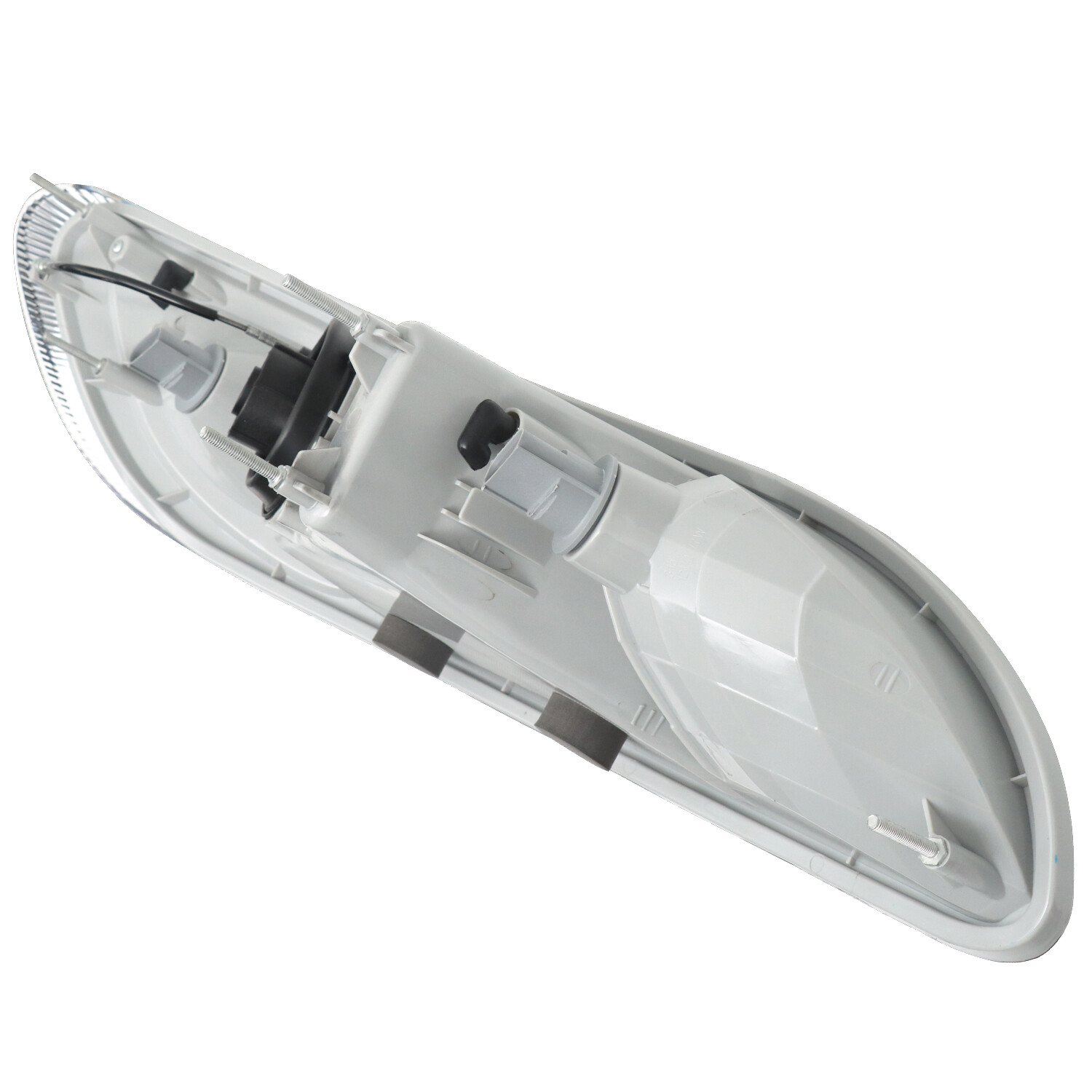 For 2008-2013 Peterbilt 325/384/386 Truck Black Headlights Headlamps Left+Right