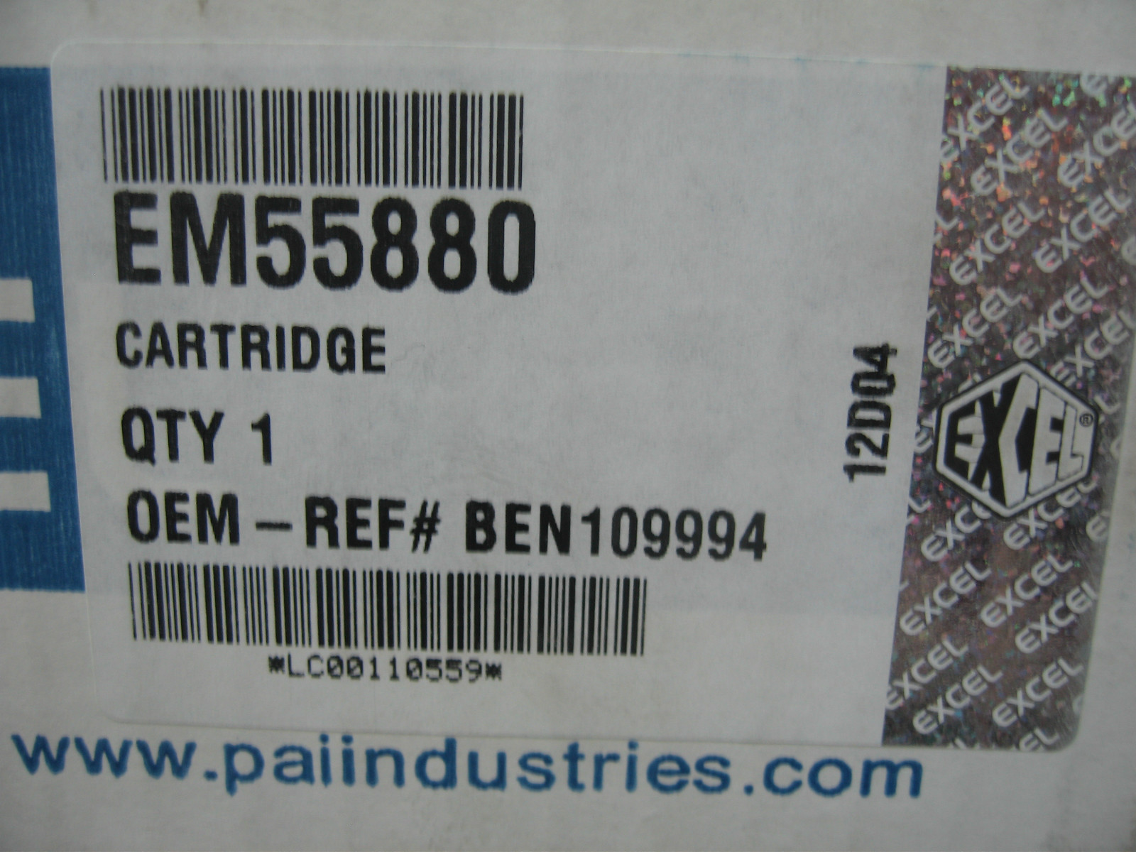 Air Dryer Cartridge for Bendix AD-SP. PAI# EM55880 Ref# 109994 5008414 1699595C1