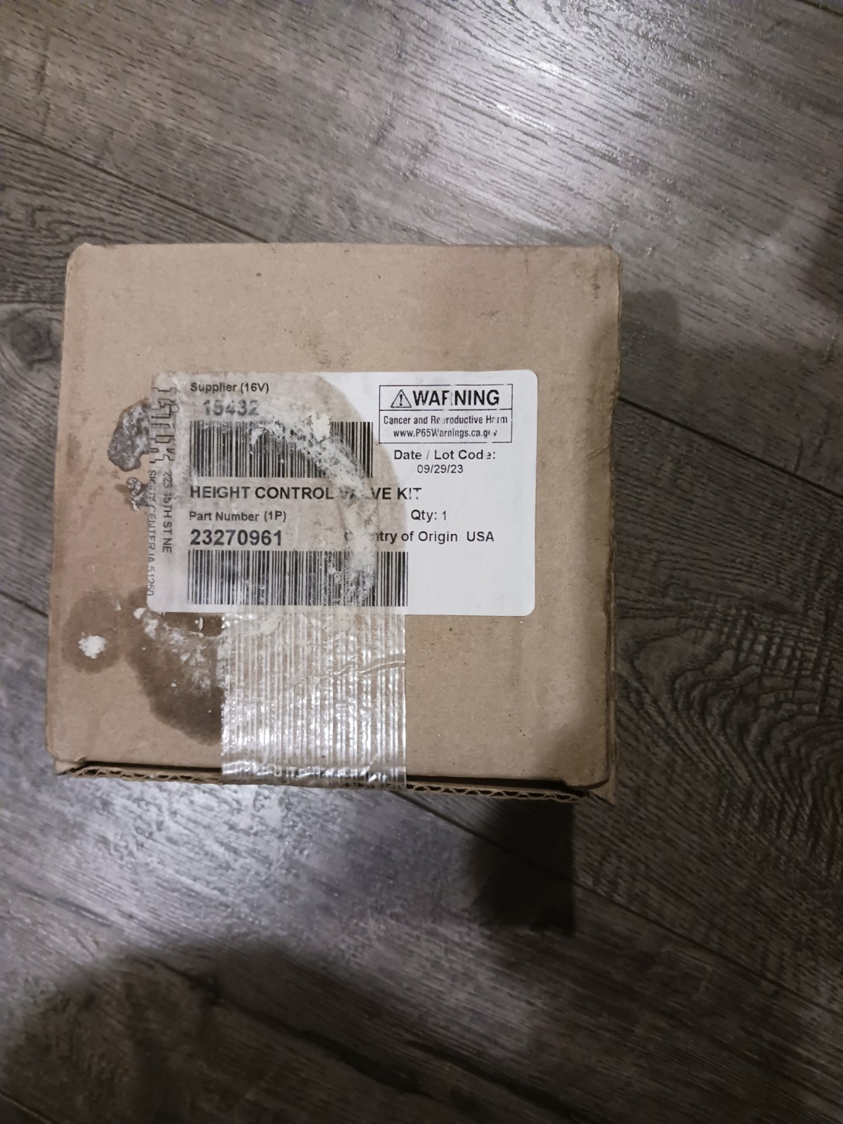Link Mfg. Height Control Valve Kit