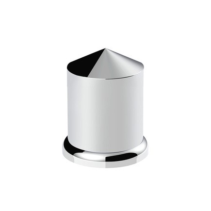 United Pacific 10068P Wheel Lug Nut Cover Set 3/4″ X 1.5″, Chrome, Plastic, Poin