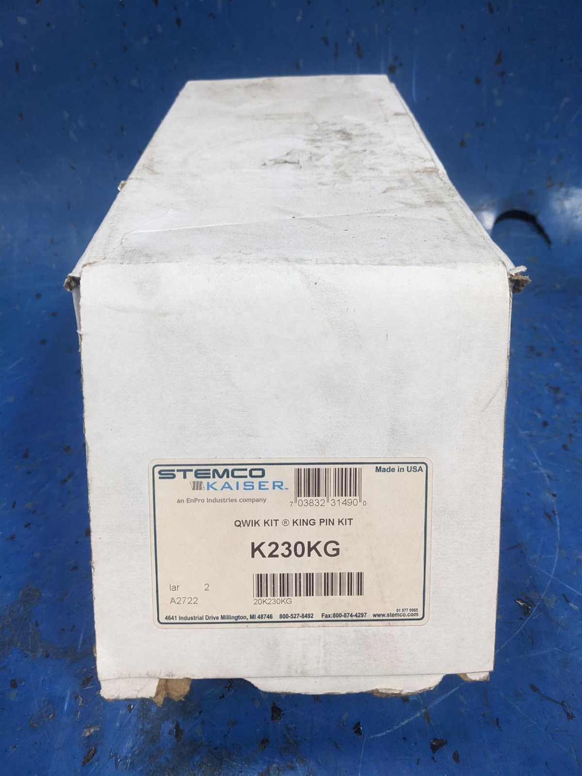 STEMCO K230KG Qwik Kit Steering King Pin Kit Set for KGI Axle 23k