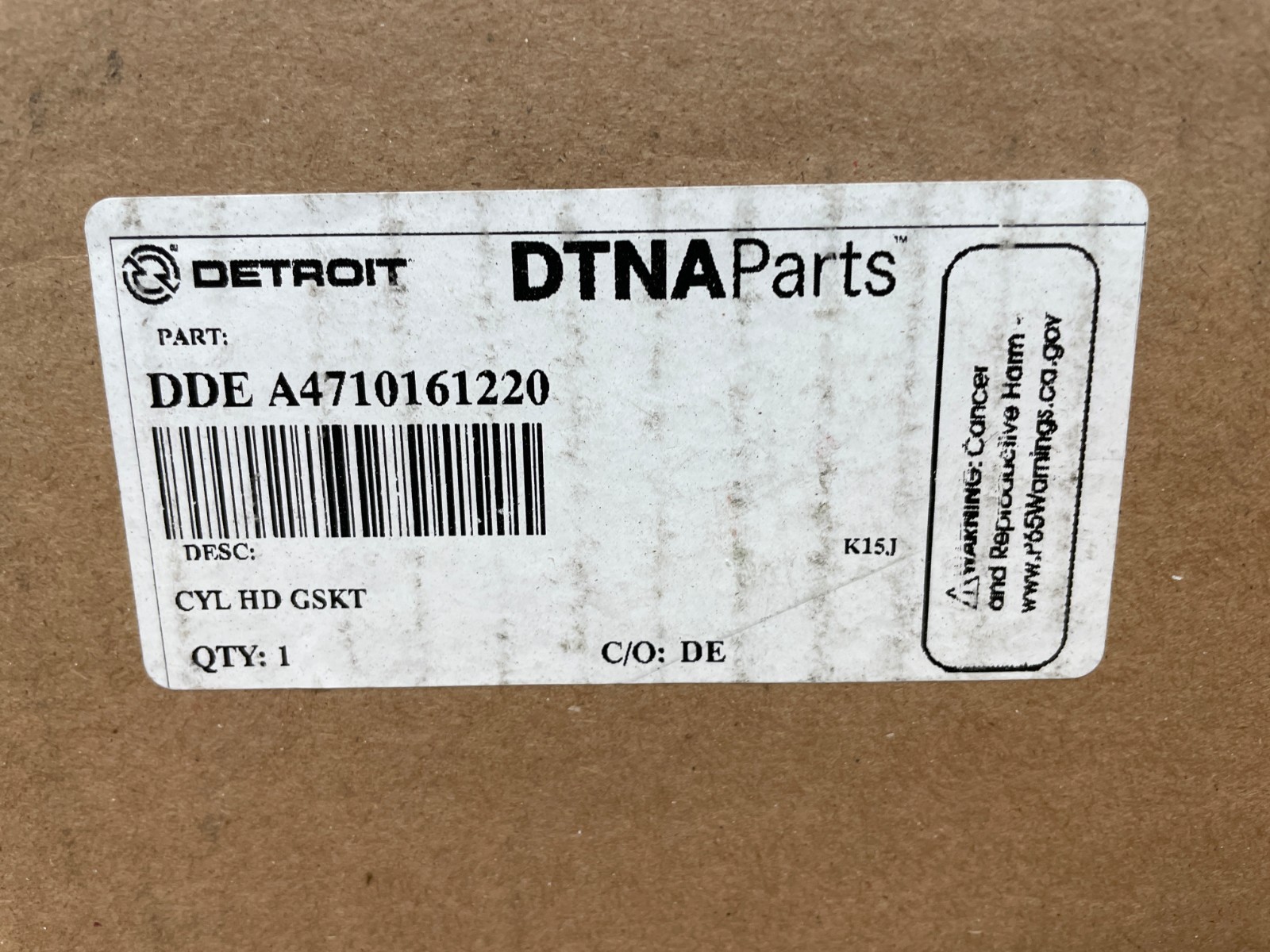 New OEM DDE-A4710161220 For Detroit Diesel Cylinder Head Gasket