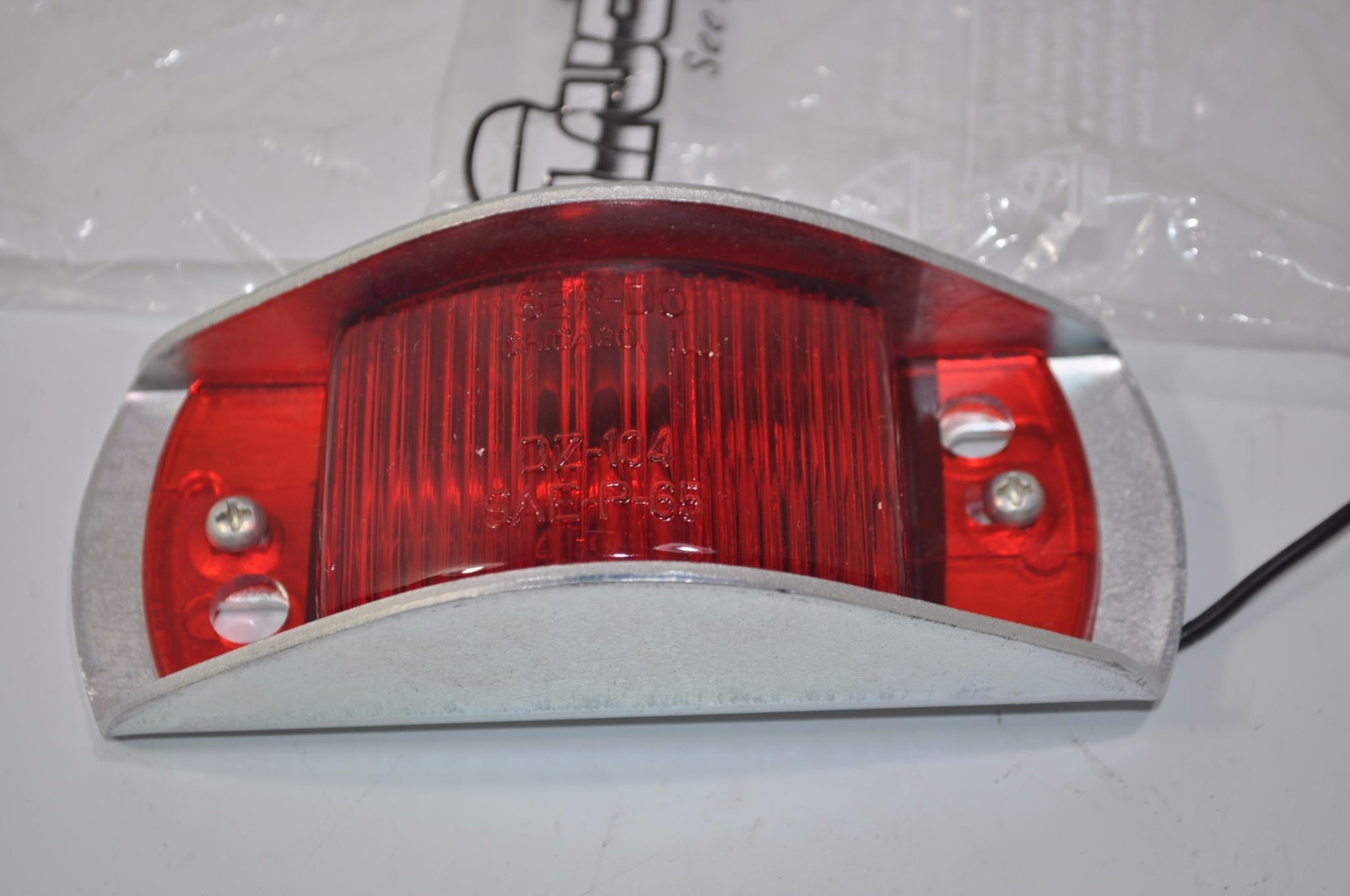 Truck Lite Red Clearance Lamp/Light with Armored Metal Housing Part# 26315R3