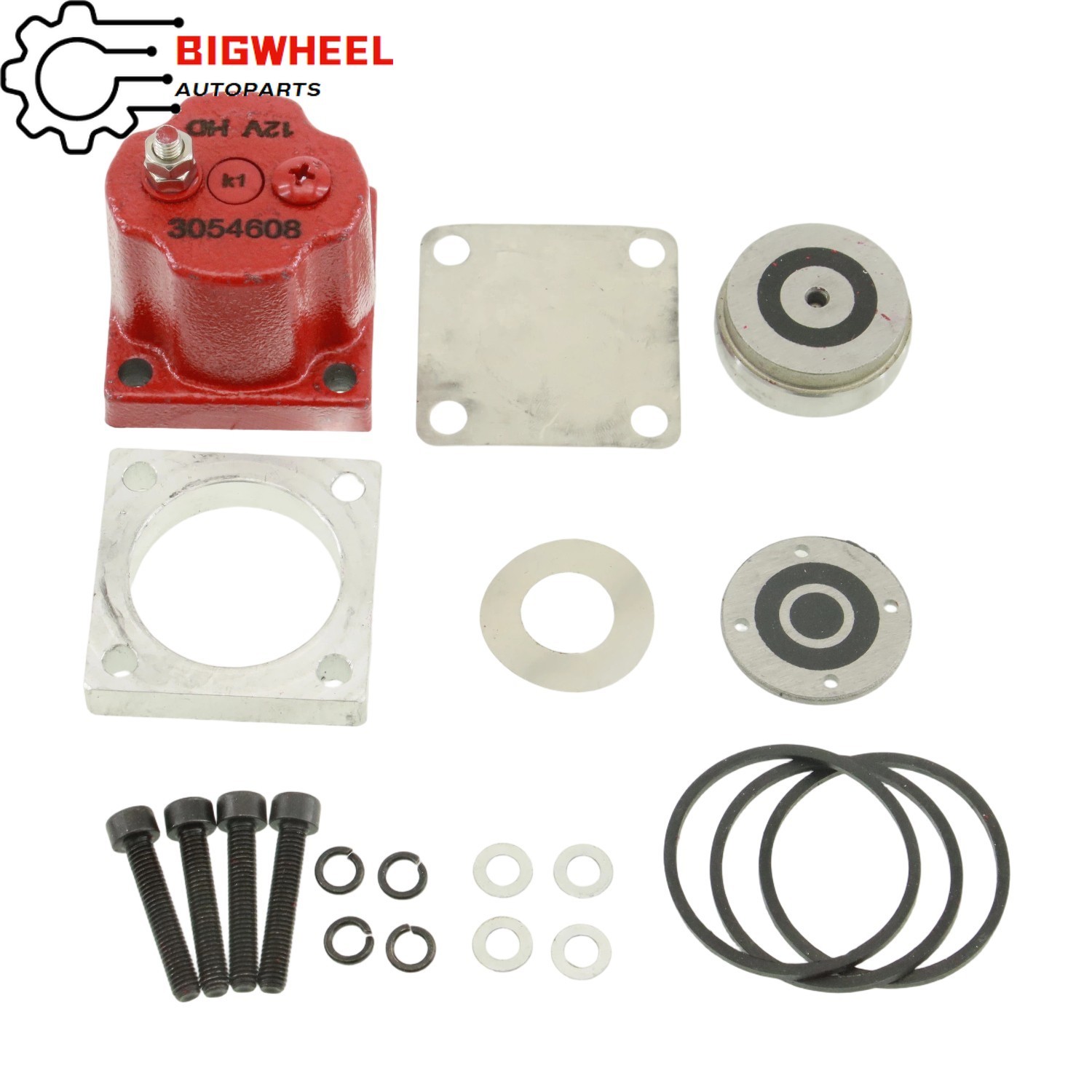 180204 209940 3054608 NEW OEM Fuel Shutoff Valve Set for Cummins N14 Solenoid US
