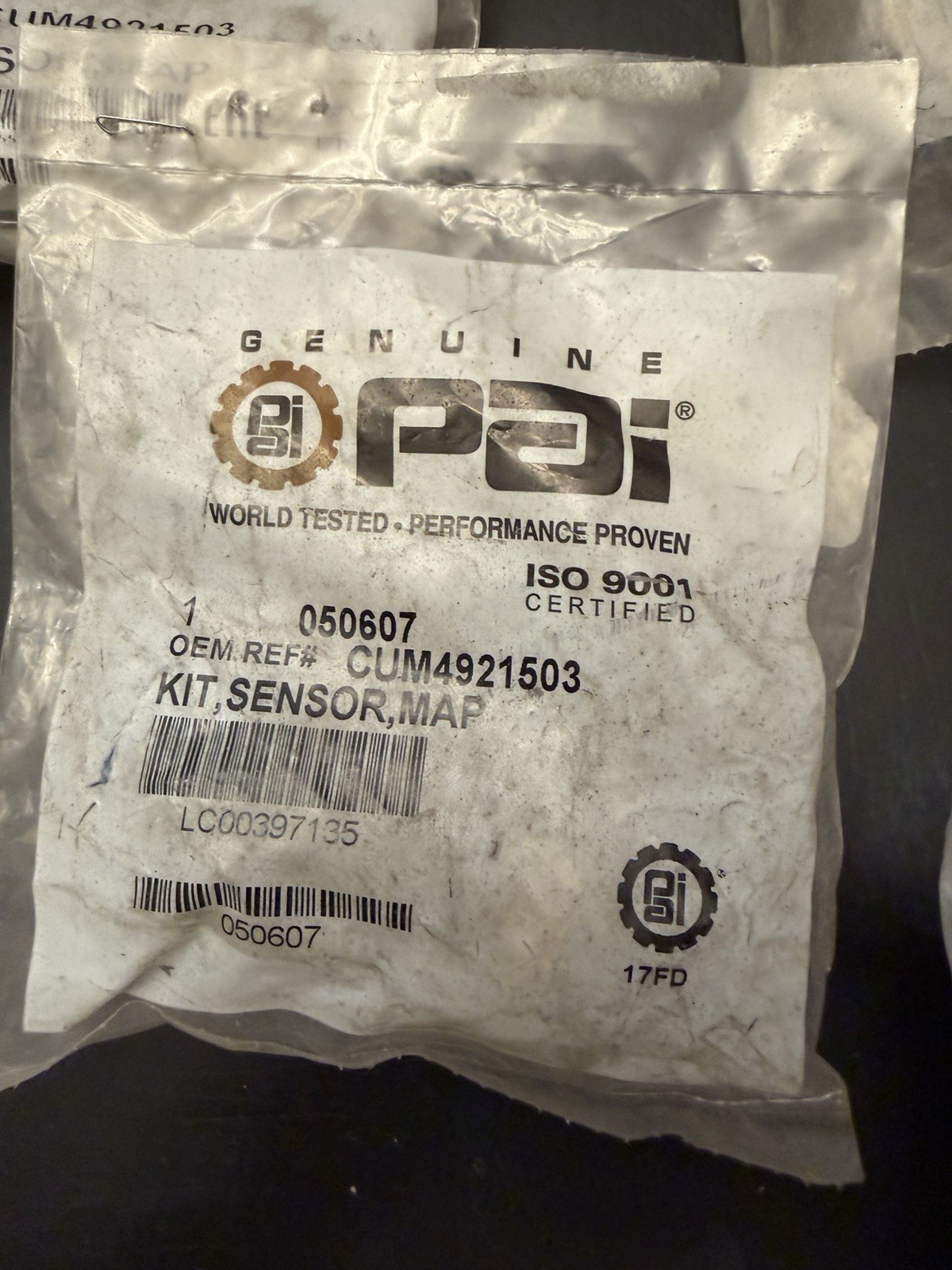 PAI 050607 Pressure Sensor Kit CUM4921517