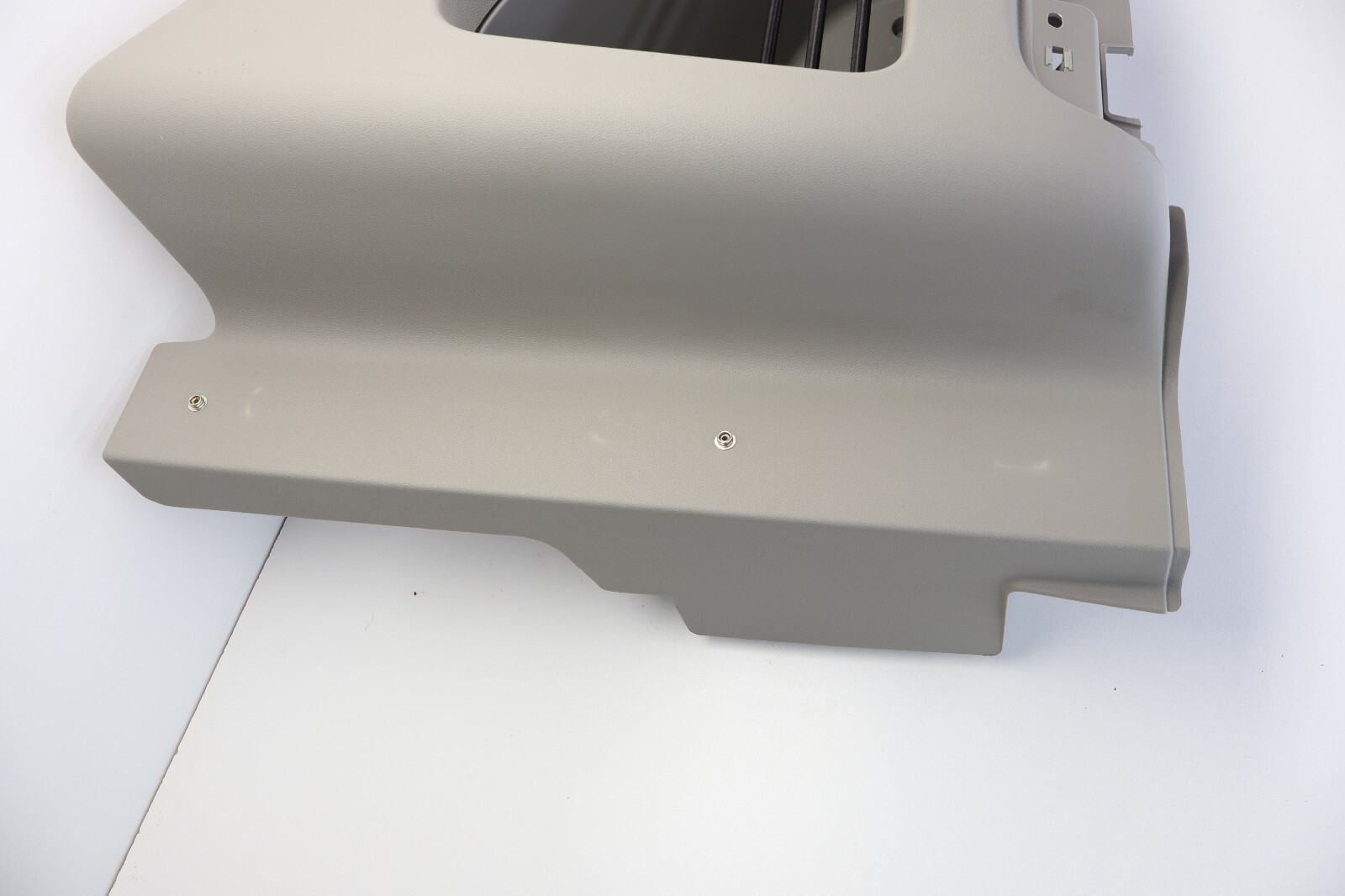 2022 PETERBILT 579 PACCAR FRONT LEFT UPPER STORAGE CABINET BIN GREY