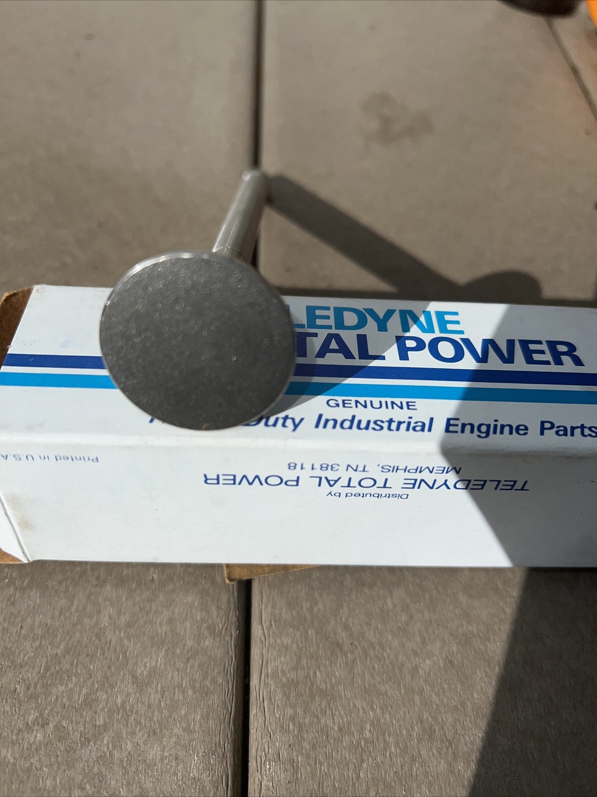Teledyne Continental Exhaust Valve F601100303 F Series F226,F245,F135-F163 NOS