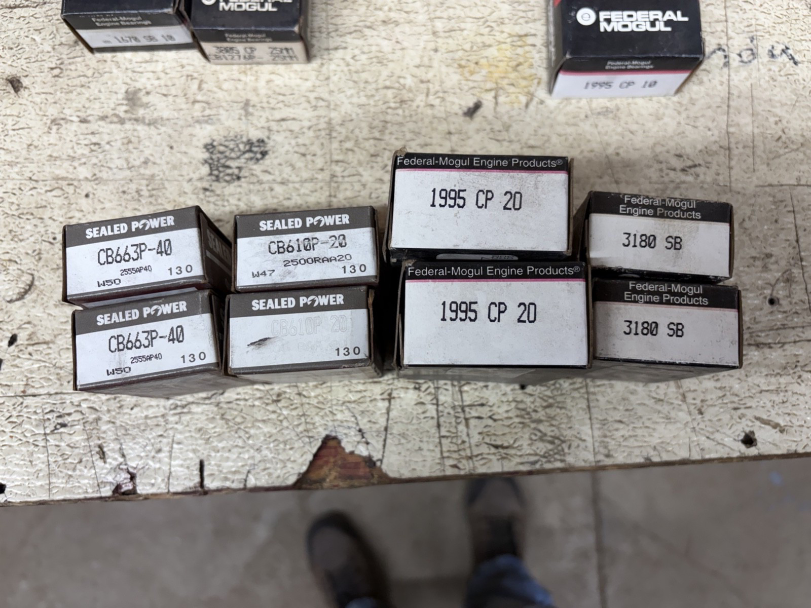 SEALED POWER CB610P20 BEARINGS LOT OF 2 ”’READ THE LISTING””’