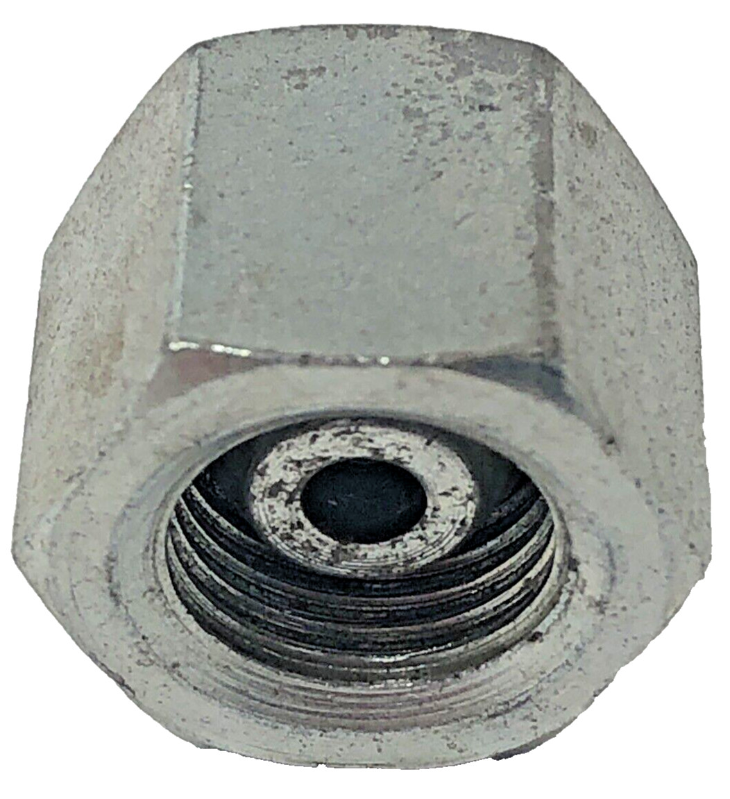 1/4″ NPT Steel Hydraulic Swivel Cap Zinc