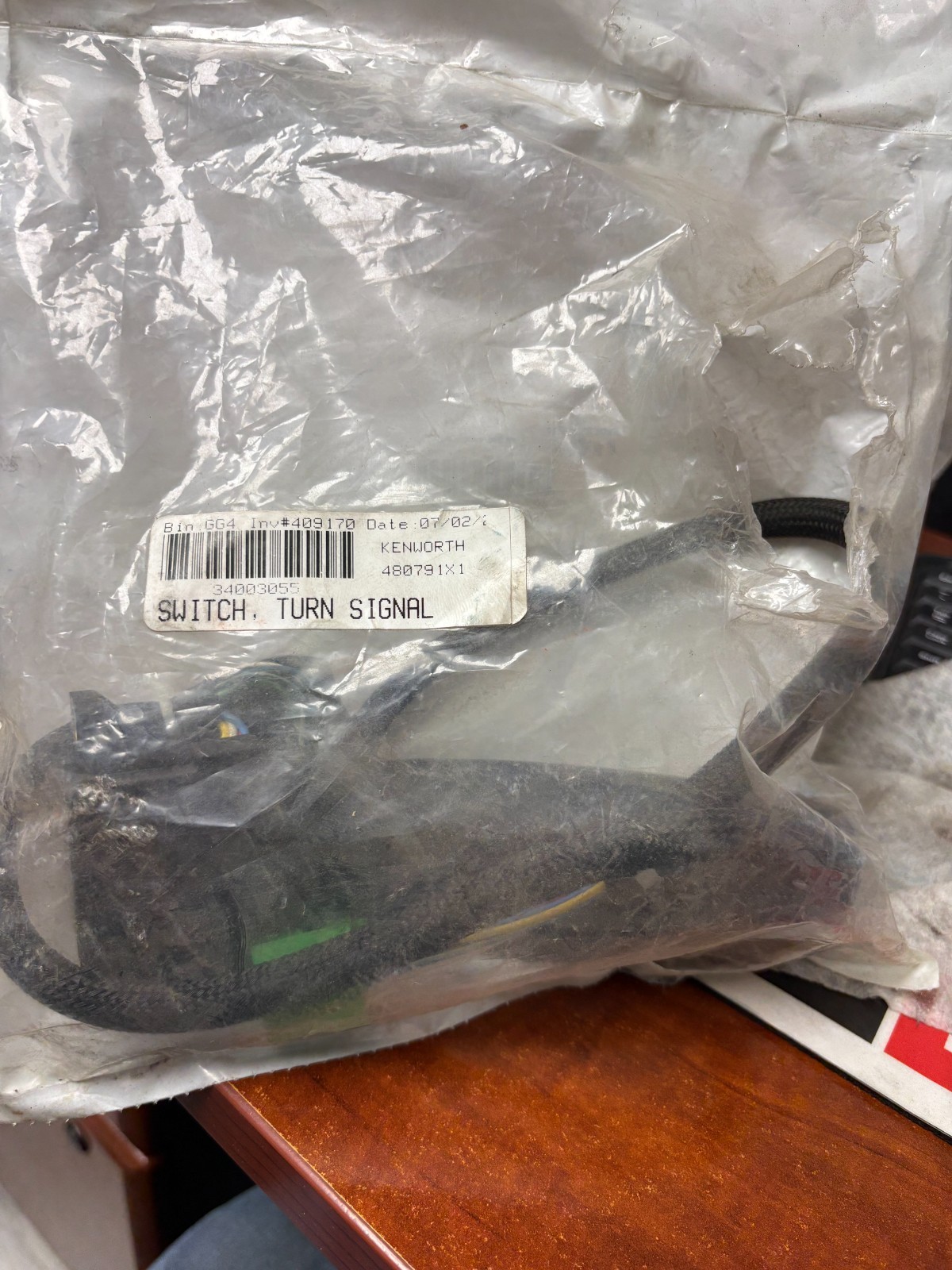 Kenworth Peterbilt Turn Signal Wiper Switch TRW 480791 New Open Box