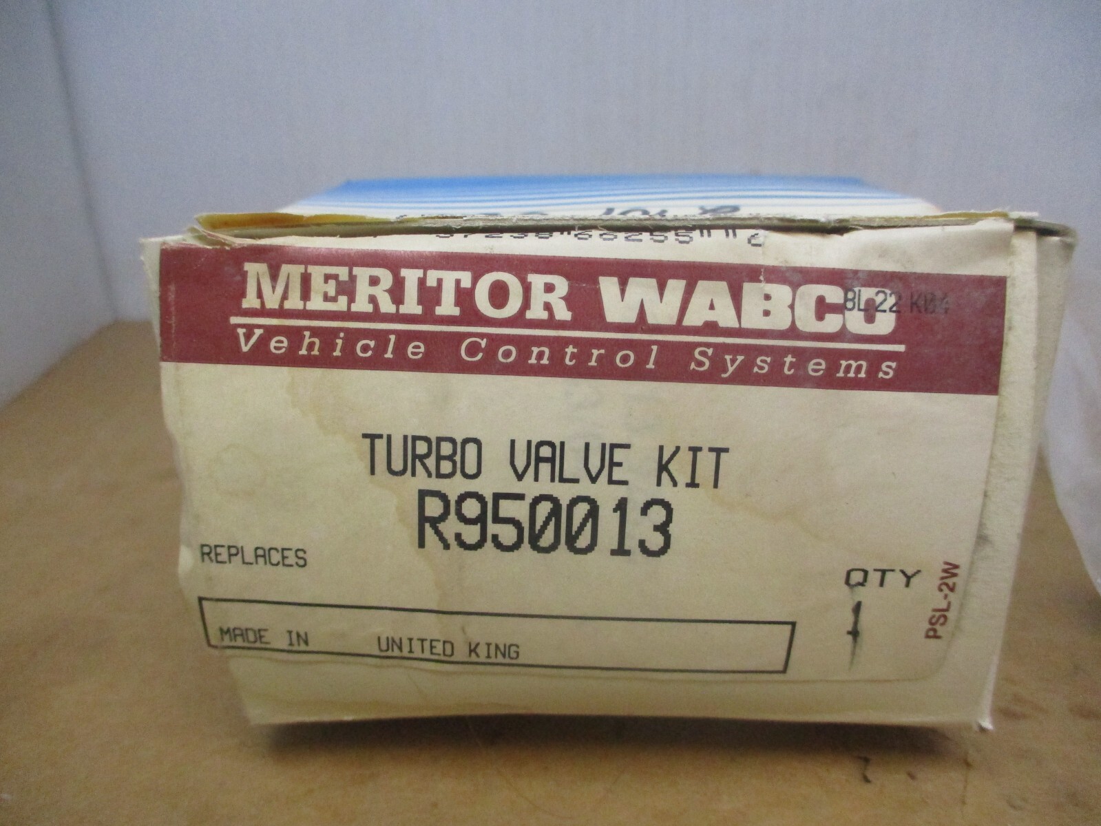 Meritor R950013 turbo Valve Kit- Air Dryer