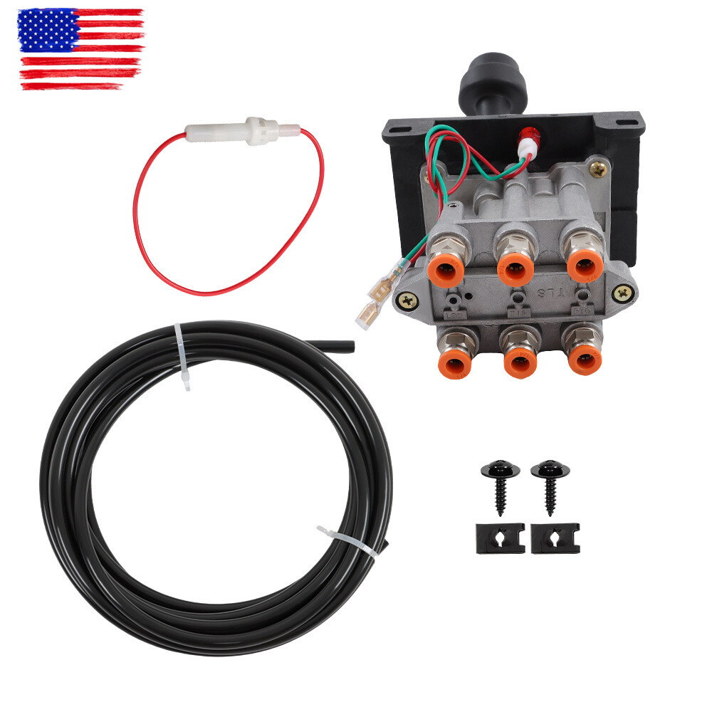 Wa201x Truck Control Valve – With Kickout Dual Valve (Pto & Dump Pump) Air Kit