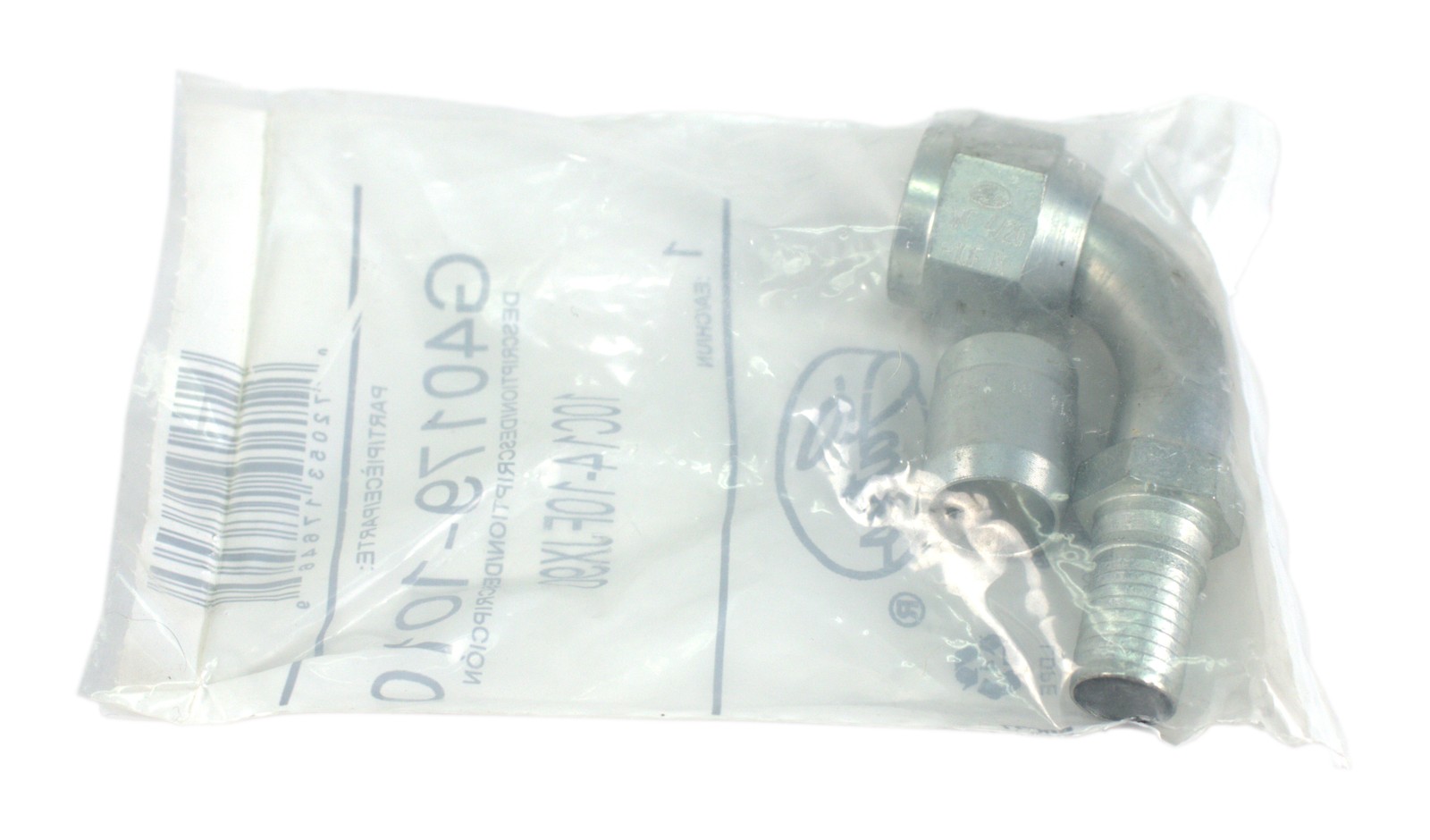 Gates C14 Female JIC 37 Flare Swivel 90° 7/8-14 Thread 1/2″ ID Model G40179-1010
