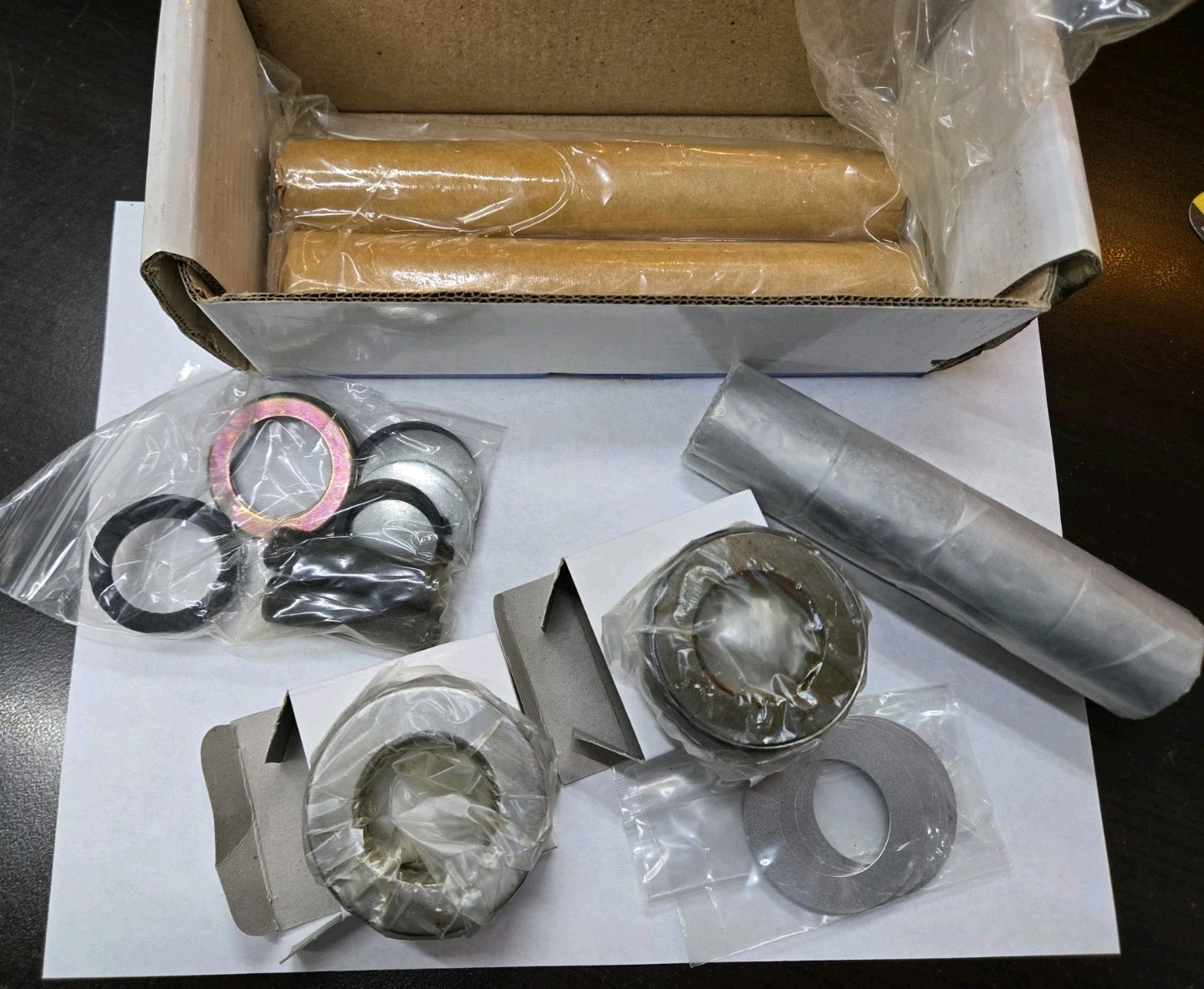 King Pin Set W/ Bronze Bushing