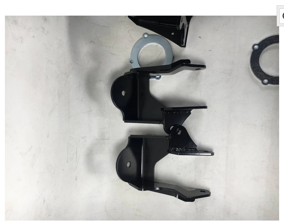 Fabtech 2018 Jeep JL 4WD 4-Door 3in/5in Coilover Conversion Mount Kit FTS24227