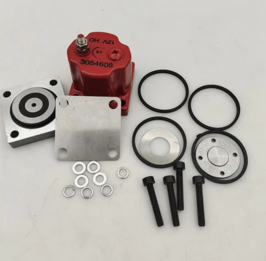 Fuel Shutoff Valve Set 3054608 Fits For Cummins N14 PAI 180204 209940 Solenoid