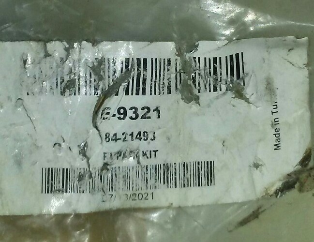 E9321 TORQUE ARM BUSHING, 4-1/8″ O.D., RUBBER, NEW, FREE SHIPPING