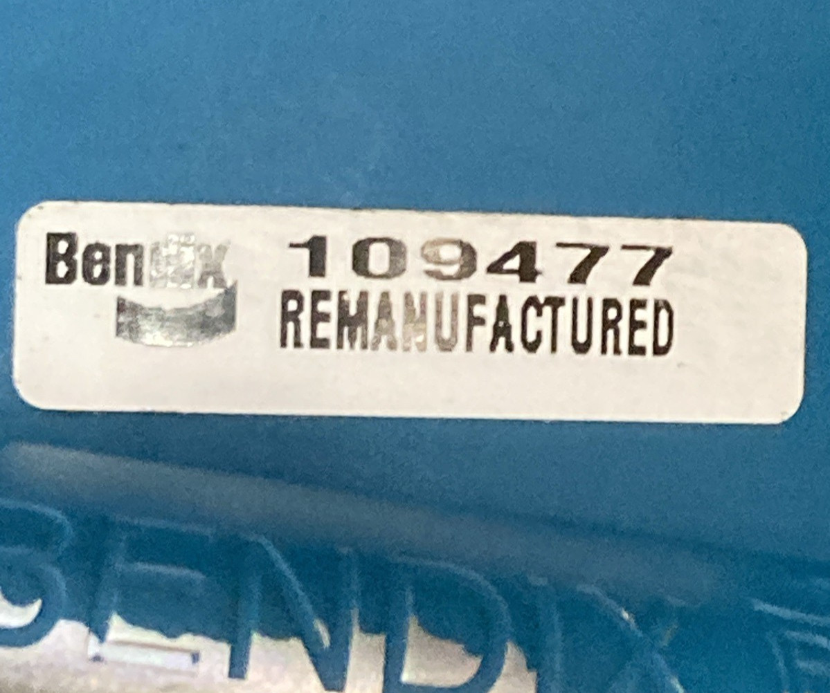 Reman Genuine Bendix K093427 Air Dryer w/ Bendix AD-1P Cartridge