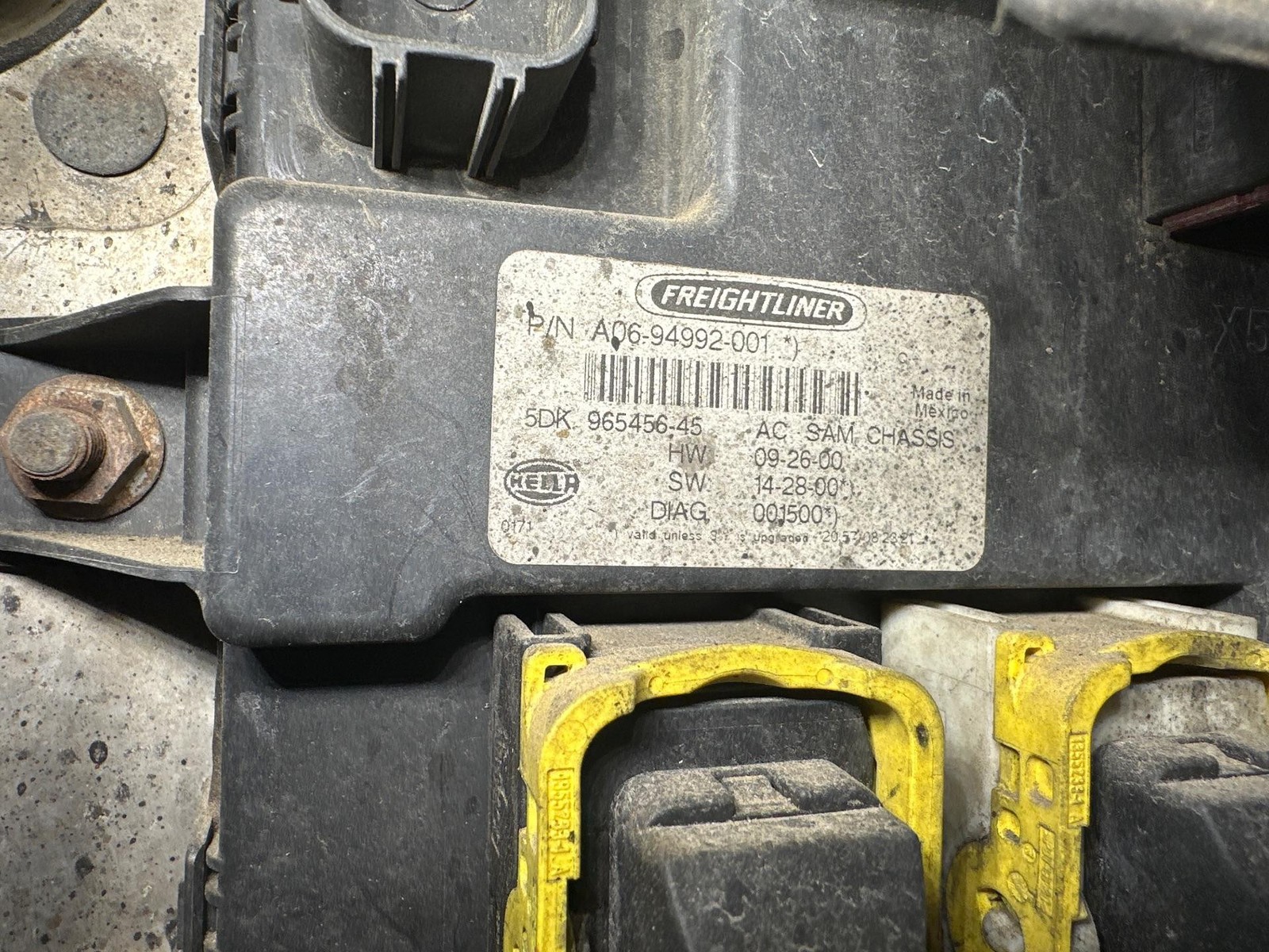 2008-2022 Freightliner CASCADIA Electronic Chassis Control Module – Used