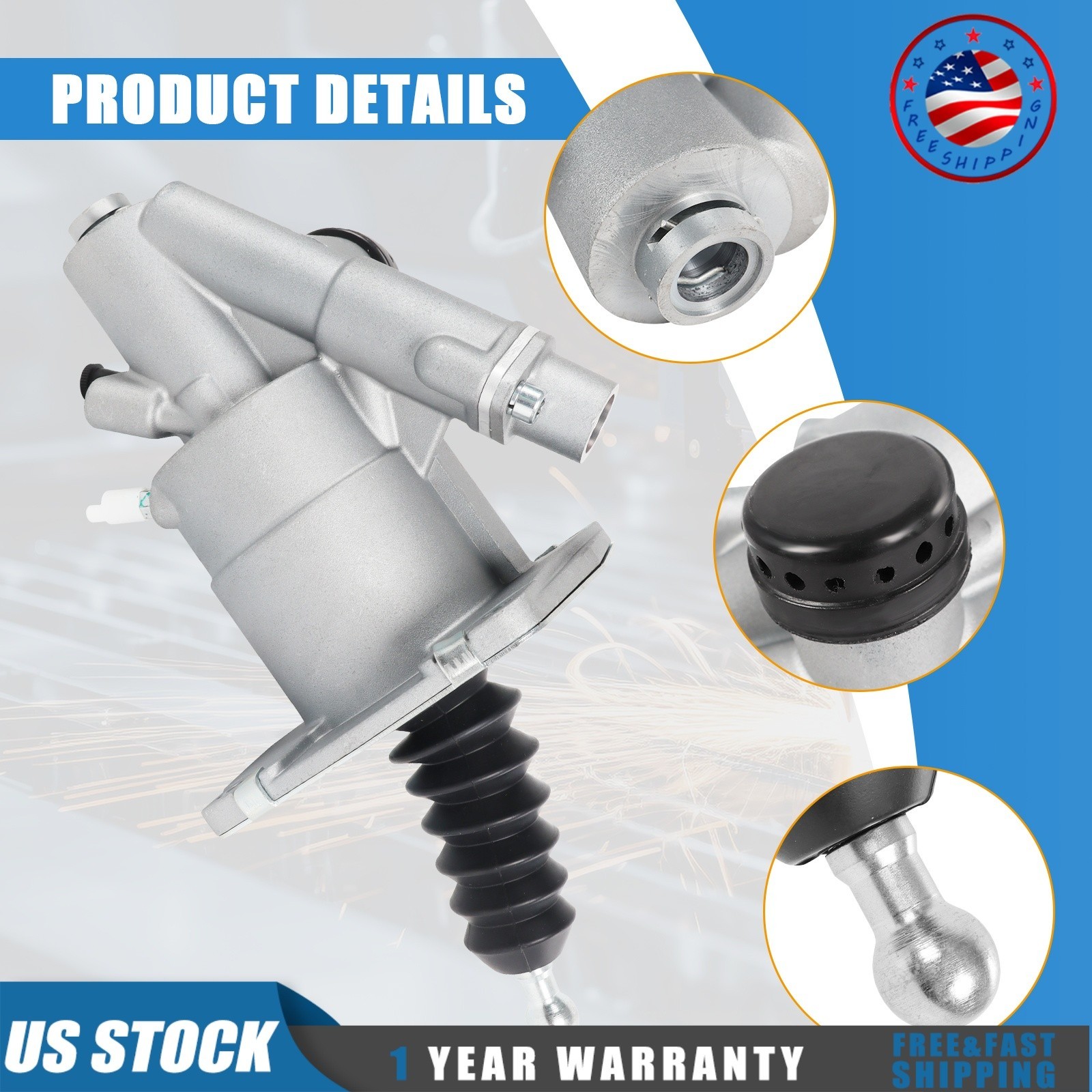 NEW Clutch Servo Fit For Kenworth T680 T880 E17-6012 1000285721AM 1001102860AM