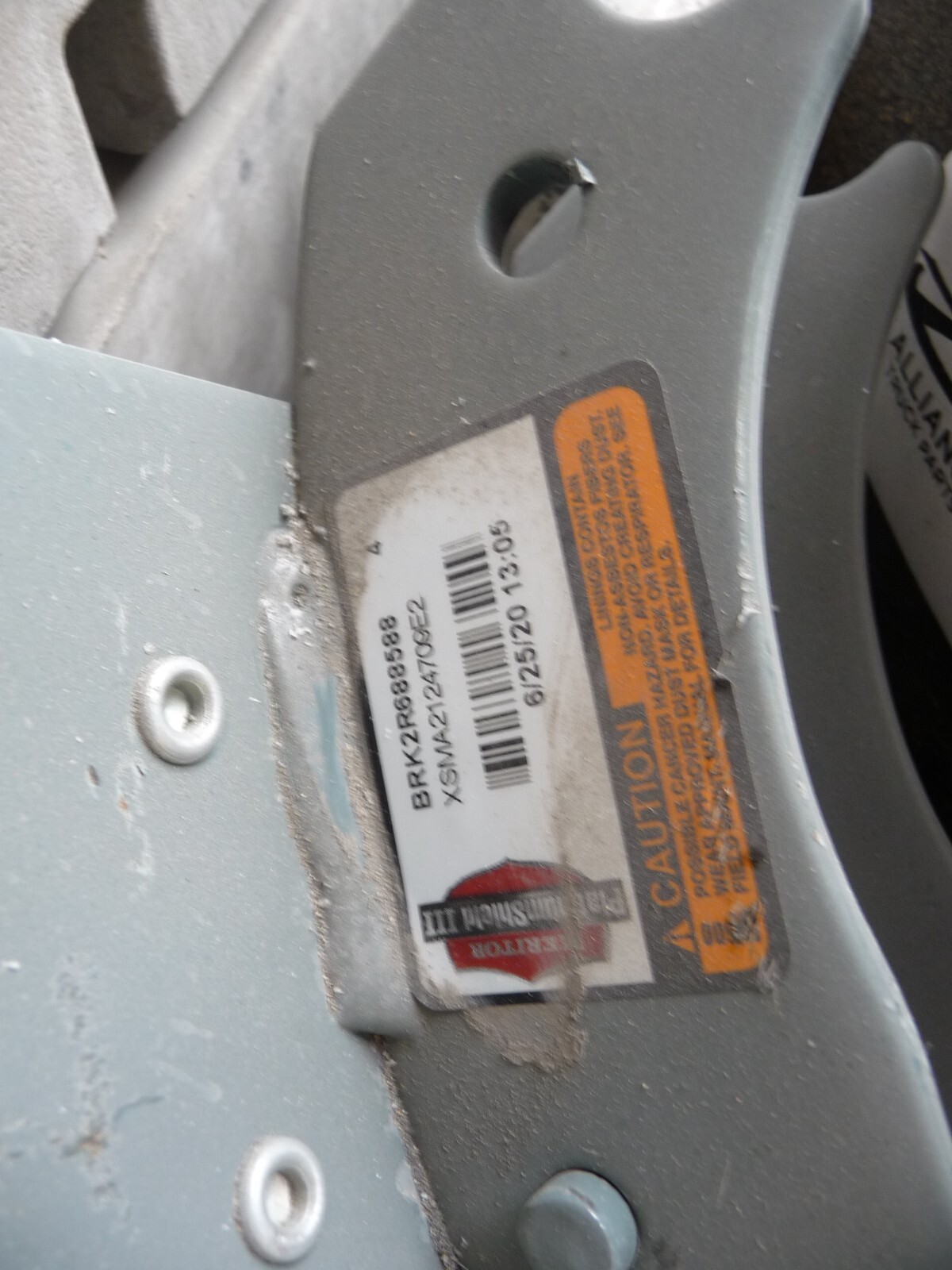 Semi Truck Single Axle Brake Parts ABP N42A1657B Alliance Merritor BRK2R688588
