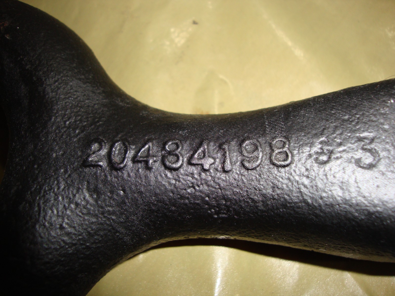 Volvo VNL Truck Tow Hooks, Pair, Towing Recovery Eye OEM 20434198