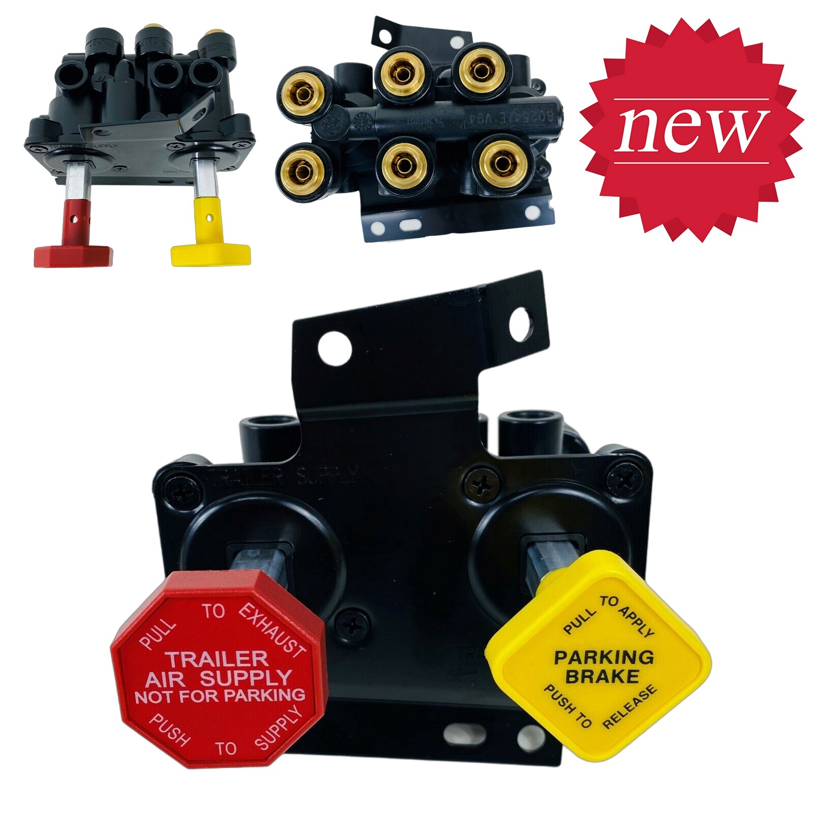 KN20619 MV3 Dash Air Brake Control Valve For Haldex Volvo 20560009 Keene Trucks