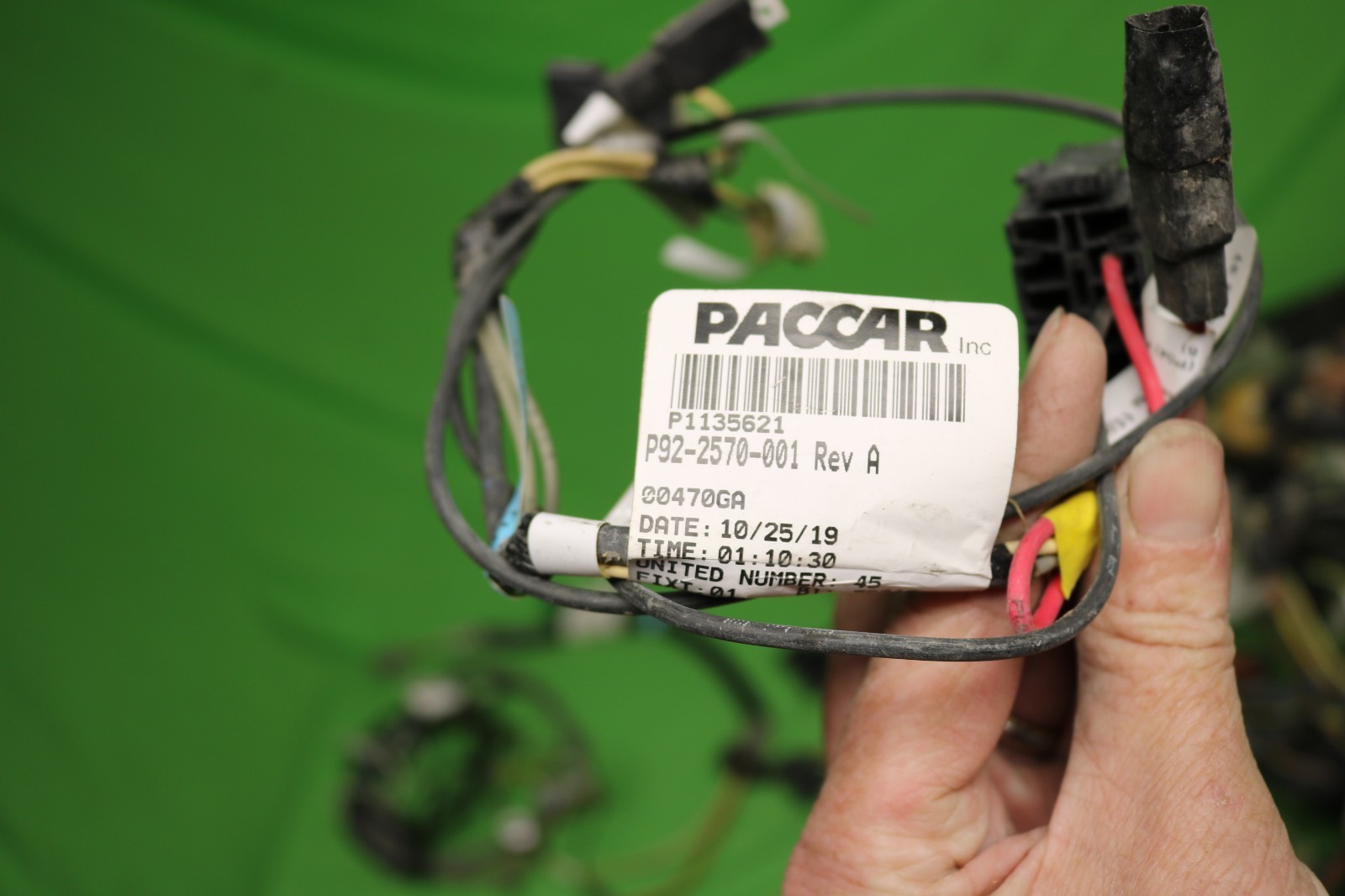 2021 Paccar Kenworth W900 Dash / Cab Wiring Harness, Fuse Box, & Other Wiring