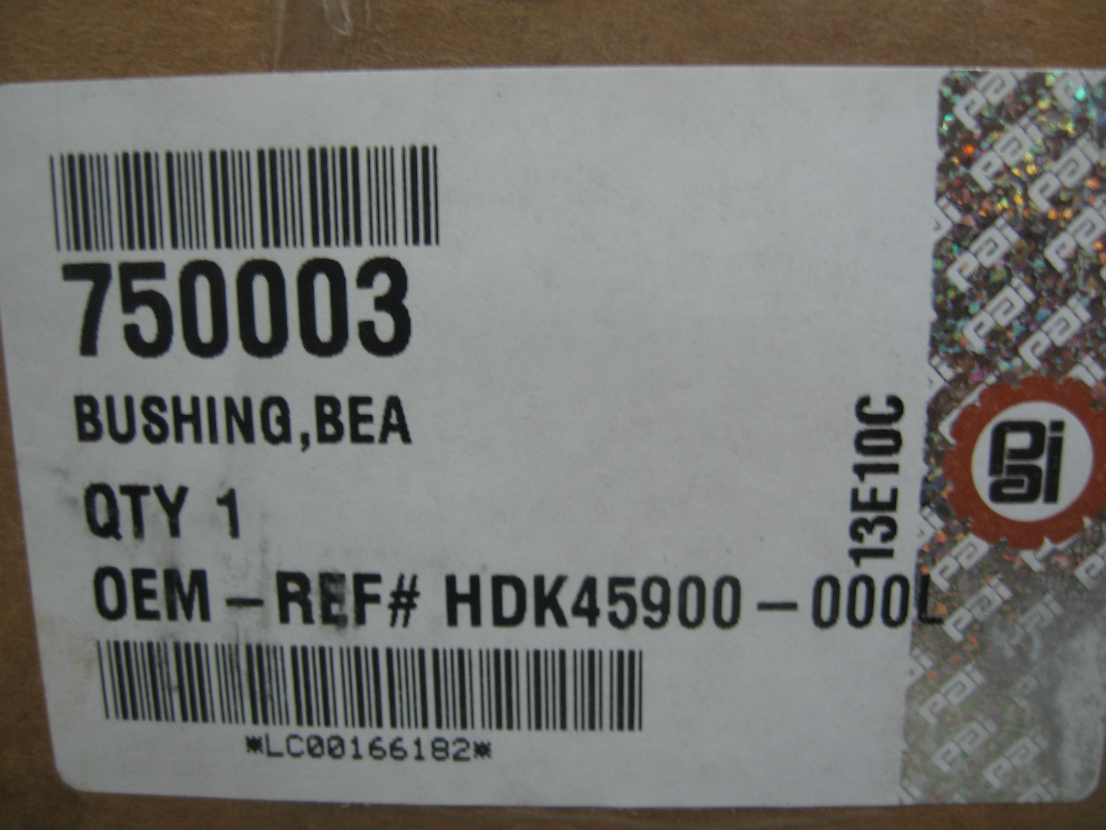 Beam End Rubber Bushing Hendrickson # 45900-000L Ref# Euclid E-1341A, BWP M-1726