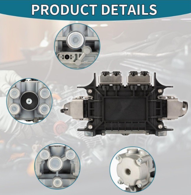 ABS ECU/Valve Assy TCS 2 Trailer 4S/2M Metric Thread For Meritor S4005001037